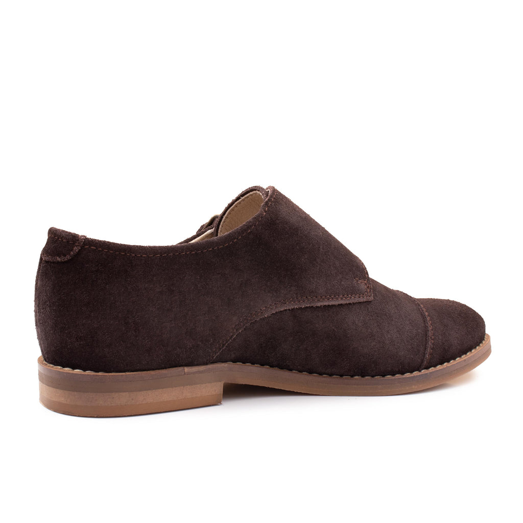 Blucher liso elegante ante marrón con hebilla VESDOS Jeromín - VESDOS-26-3.jpg