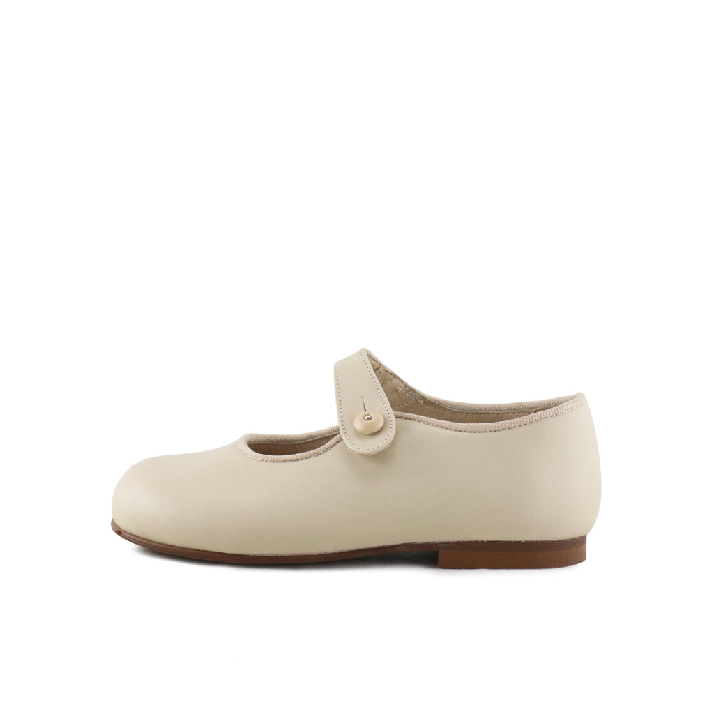 Mercedita beige oscuro con botón 3501 de Jeromín - 3501-0-1.jpg