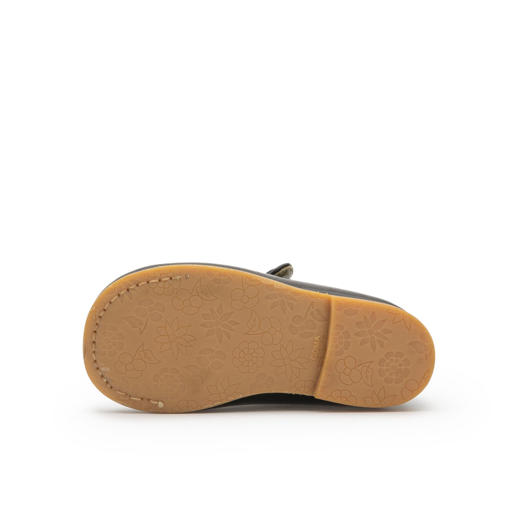 Mercedita florentic marrón con botón 3501 de Jeromín - 3501-2-4.jpg