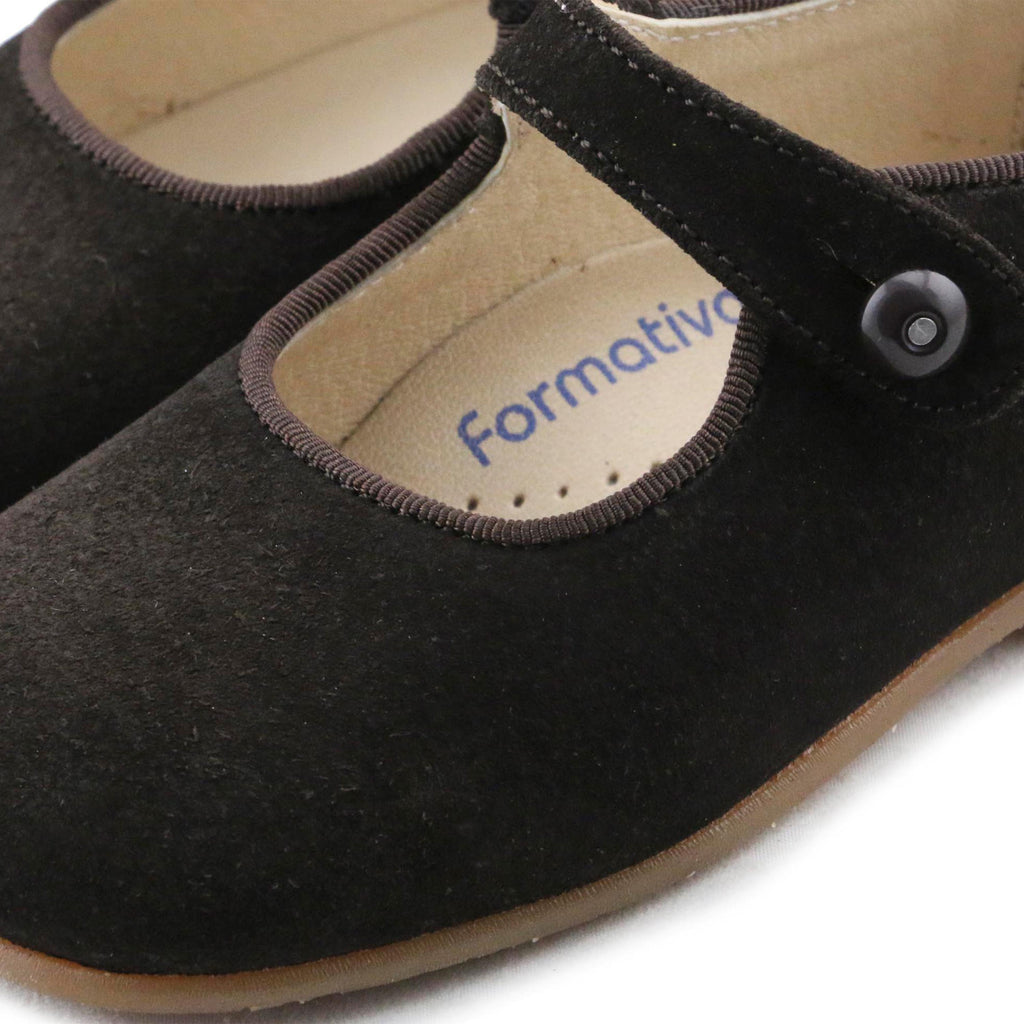 Mercedita serraje marrón con botón 3501 de Jeromín - 3501-26-6.jpg