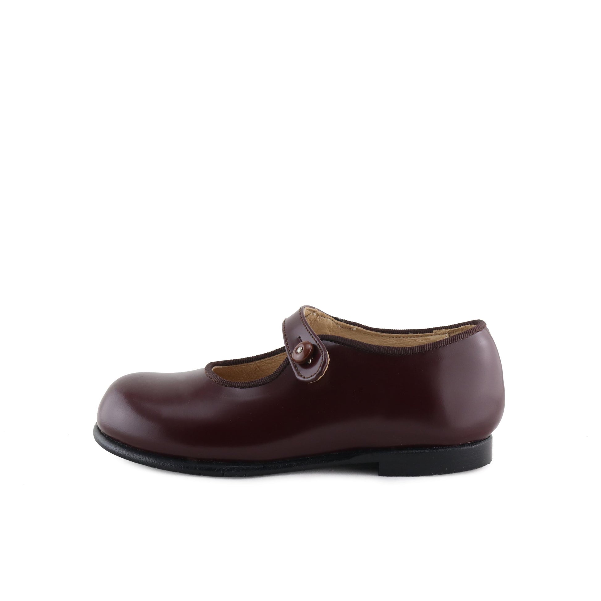 Mercedita flo burdeos oscuro con botón 3501 Jeromín - 3501-89-1.jpg