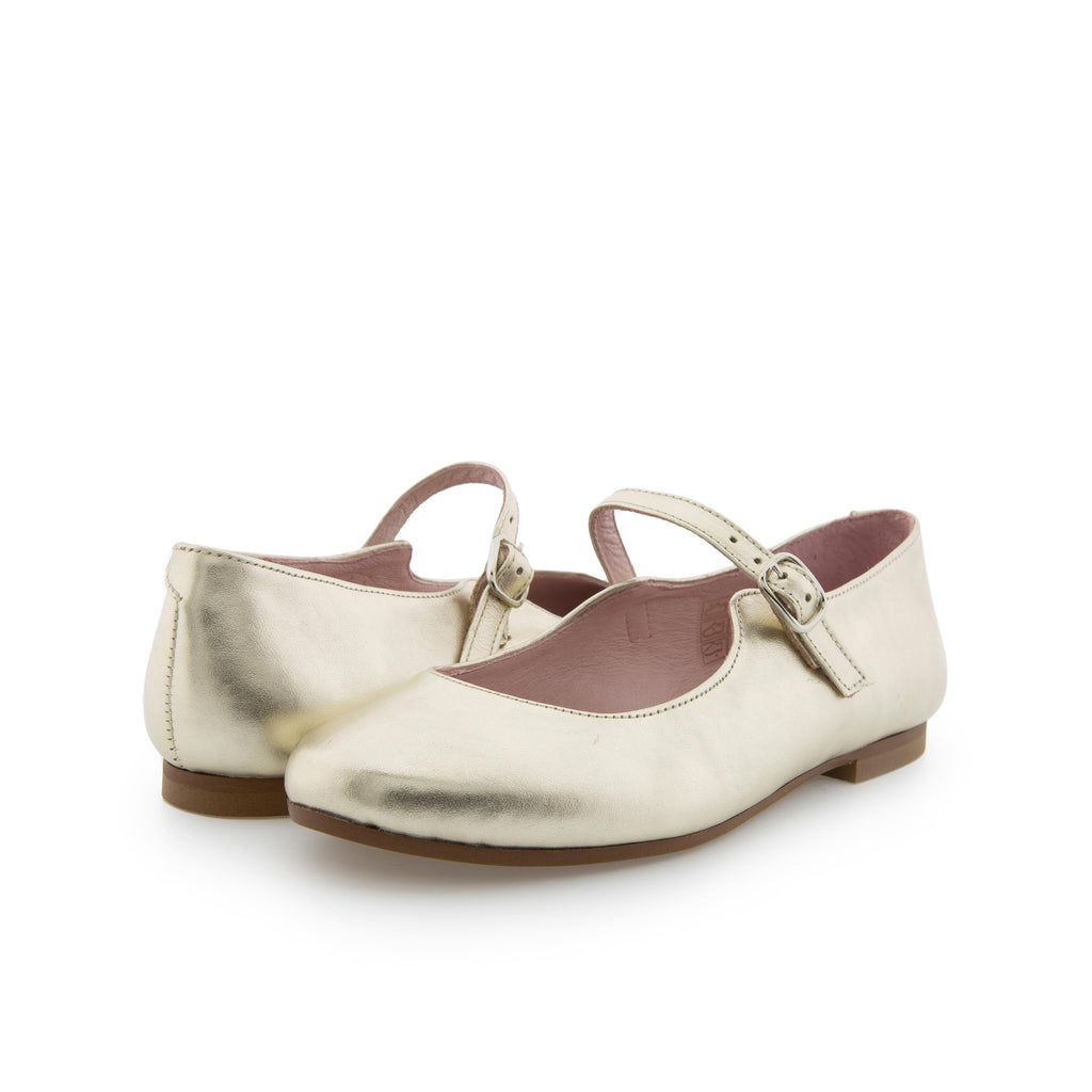 Mercedita champán con hebilla 351HB de Jeromín - 351HB-110-2.jpg