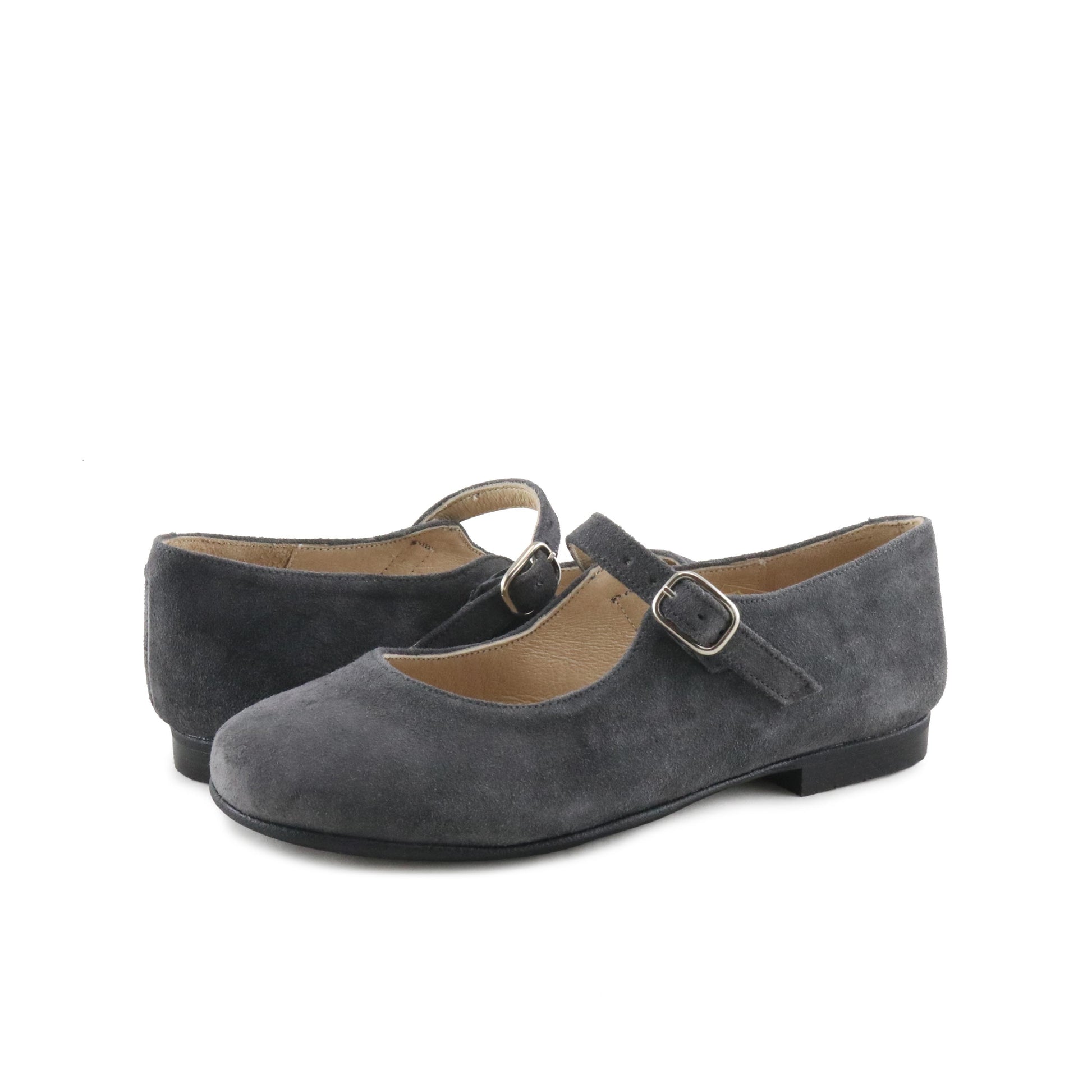 Mercedita serraje gris con hebilla 351HB de Jeromín - 351HB-121-2.jpg