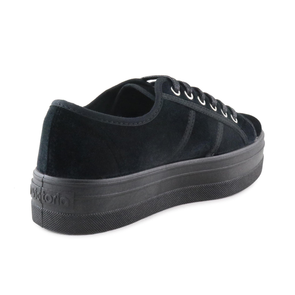 Zapatilla casual negro con cordón 9225 de Victoria - 09225-20-3.jpg