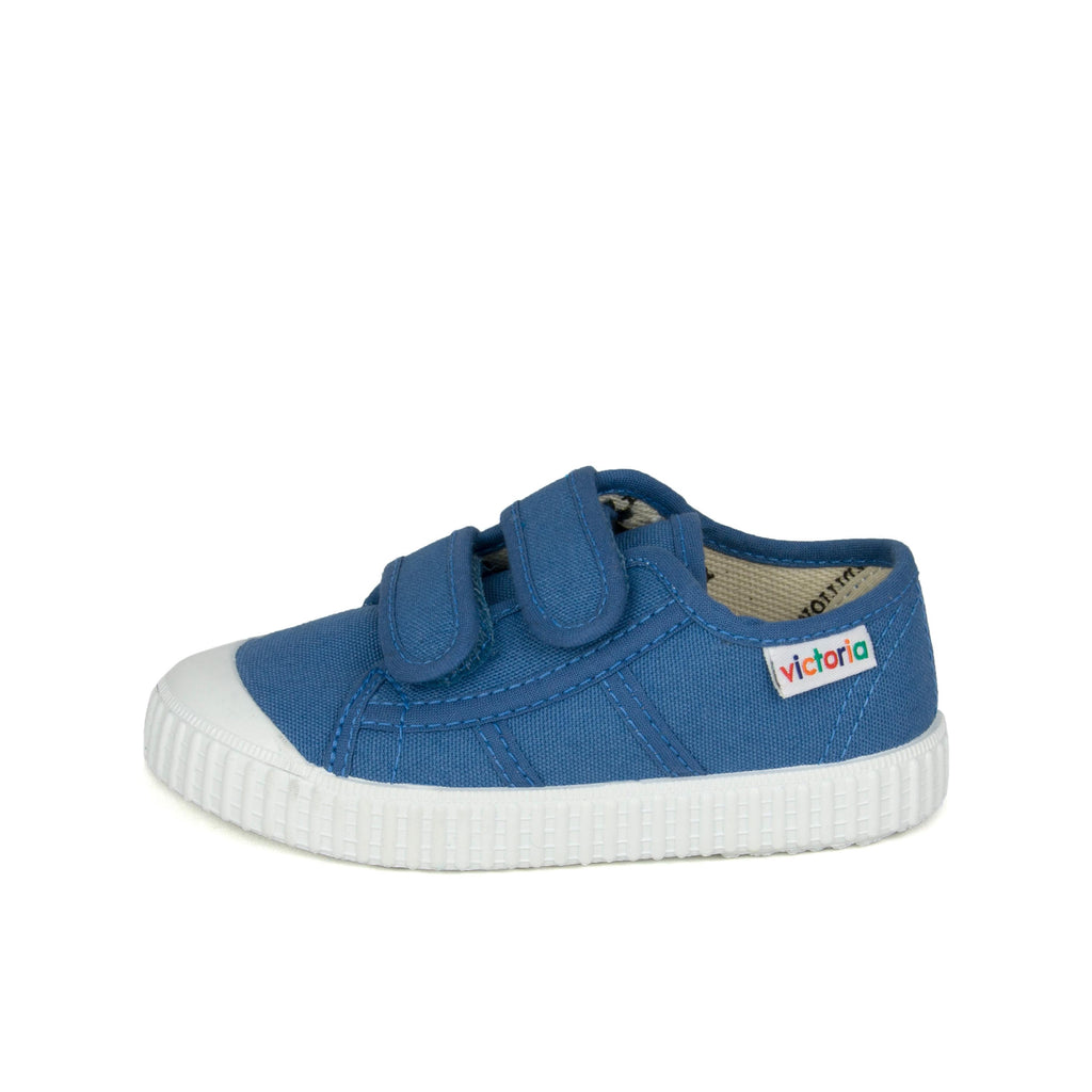 Zapatilla azul jeans con velcro 36606 de Victoria - 36606-119-1.jpg