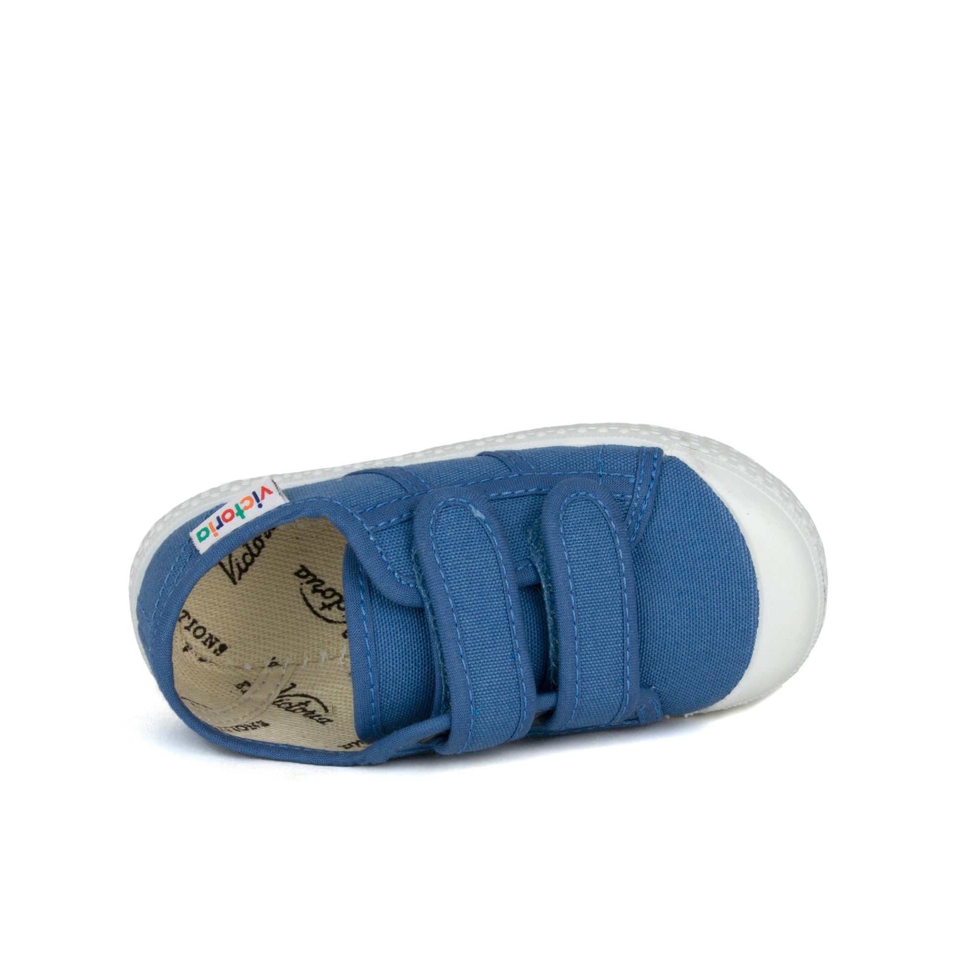 Zapatilla azul jeans con velcro 36606 de Victoria - 36606-119-6.jpg