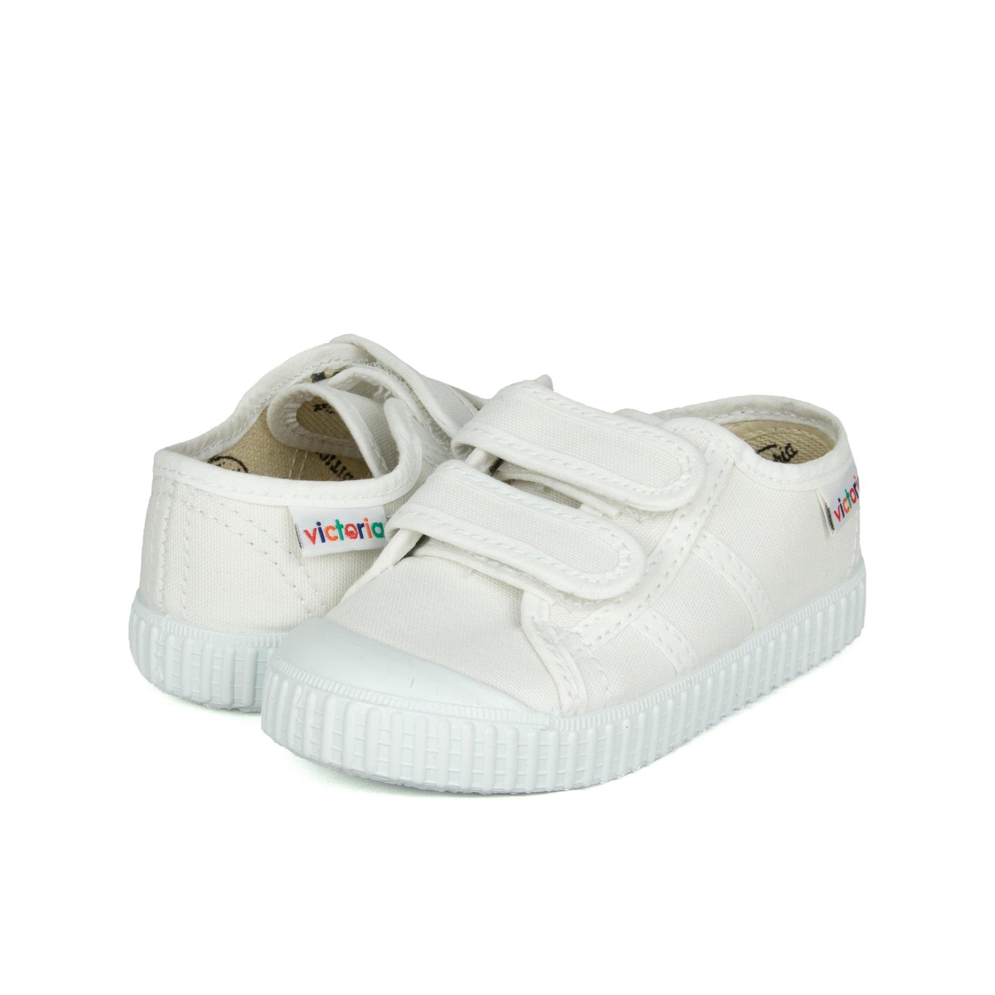 Zapatilla blanco con velcro 36606 de Victoria - 36606-30-2.jpg