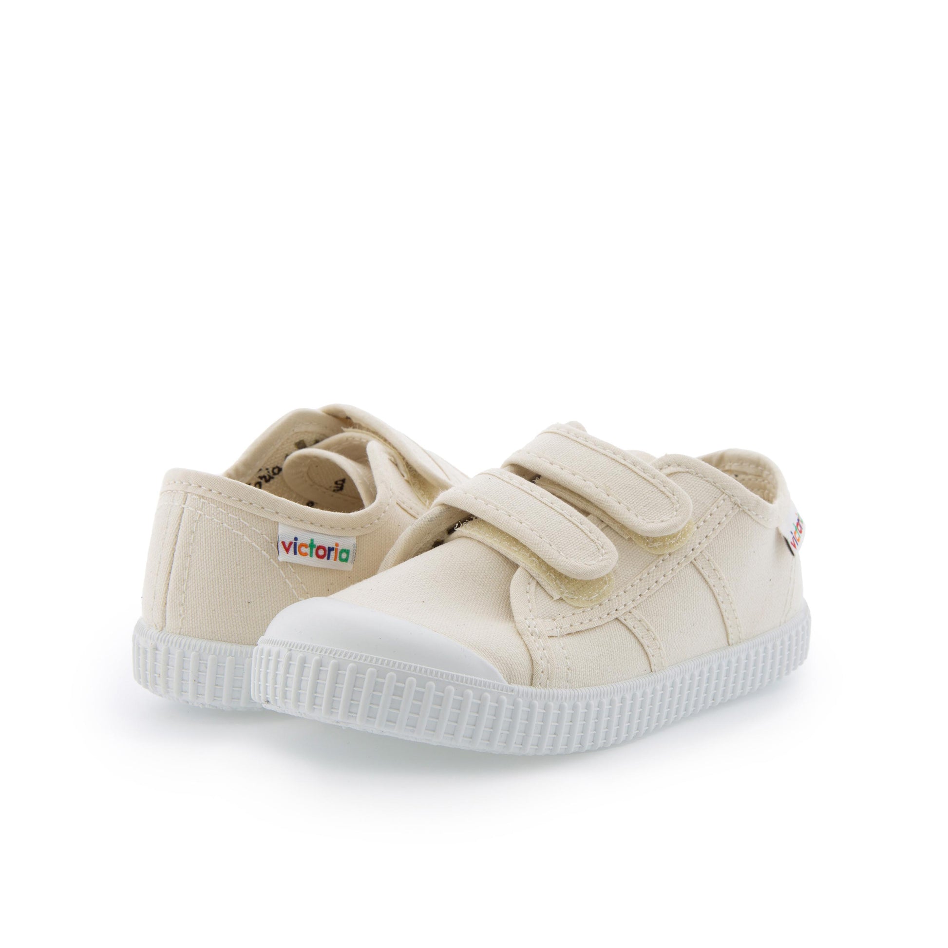 Zapatilla crudo con velcro 36606 de Victoria - 36606-351-2.jpg