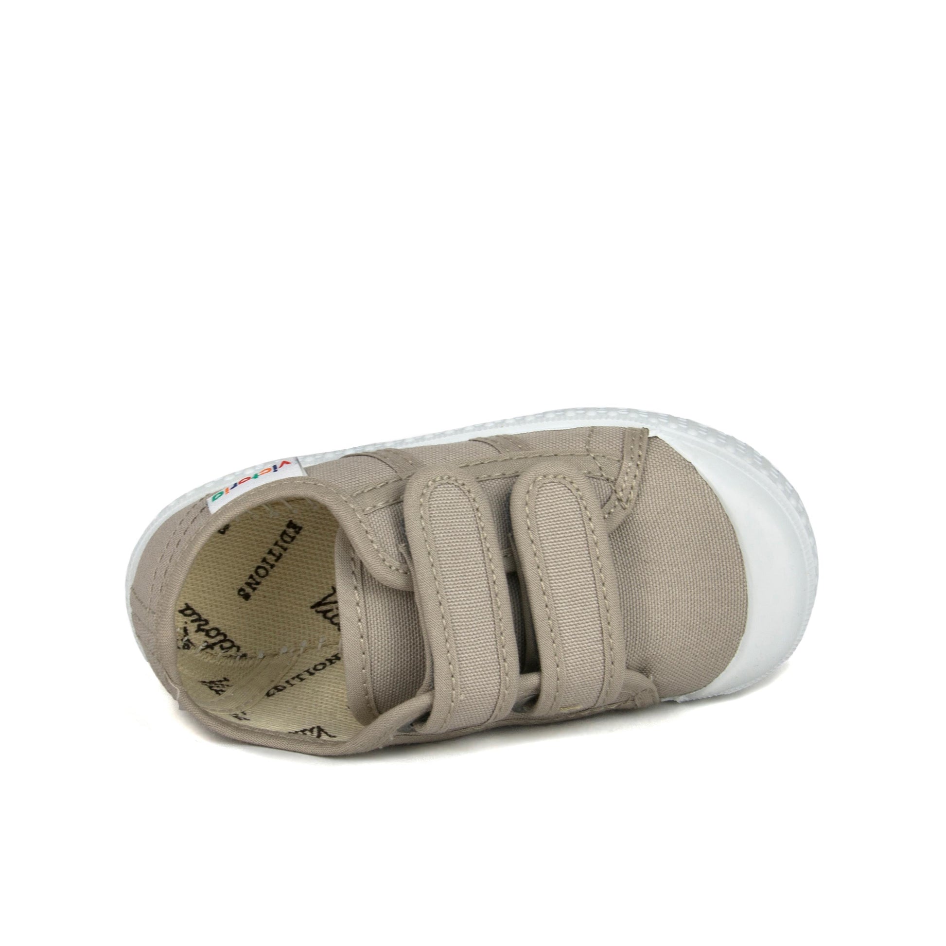 Zapatilla beige con velcro 36606 de Victoria - 36606-9-6.jpg