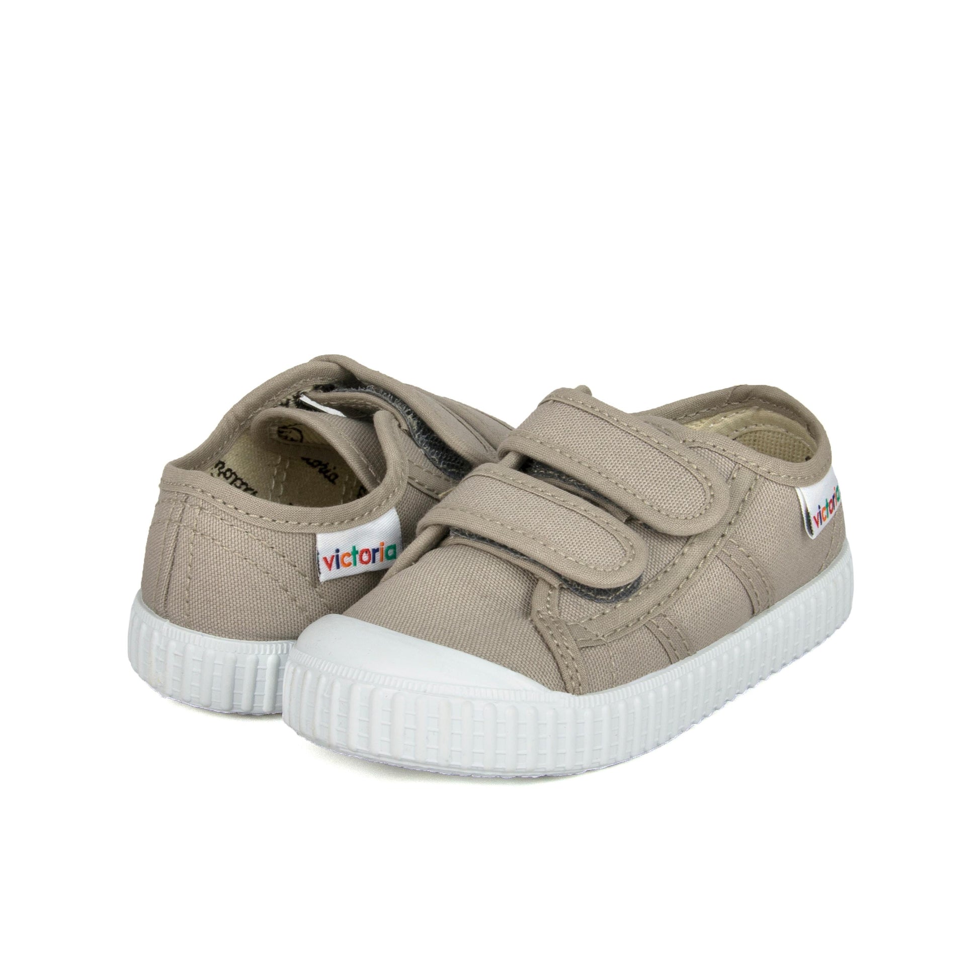 Zapatilla beige con velcro 36606 de Victoria - 36606-9-2.jpg
