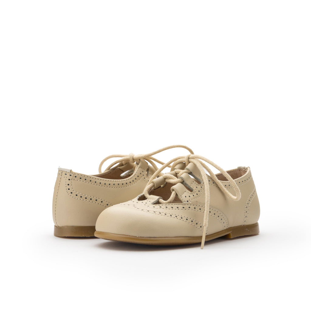 Angelito picado beige oscuro con cordón 3992 Jeromín - 3992-0-2.jpg