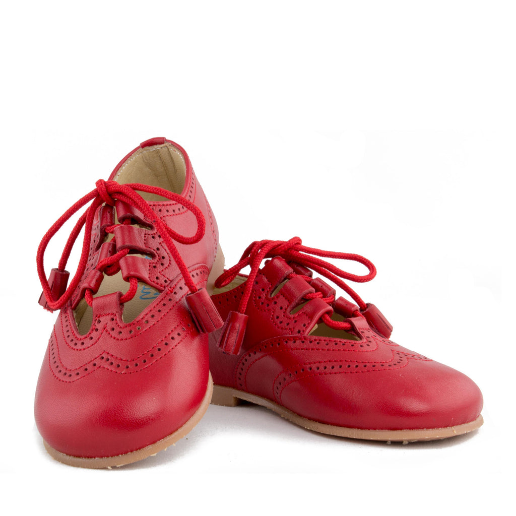 Angelito picado elegante rojo con cordón 3992 Jeromín - 3992-11-6.jpg