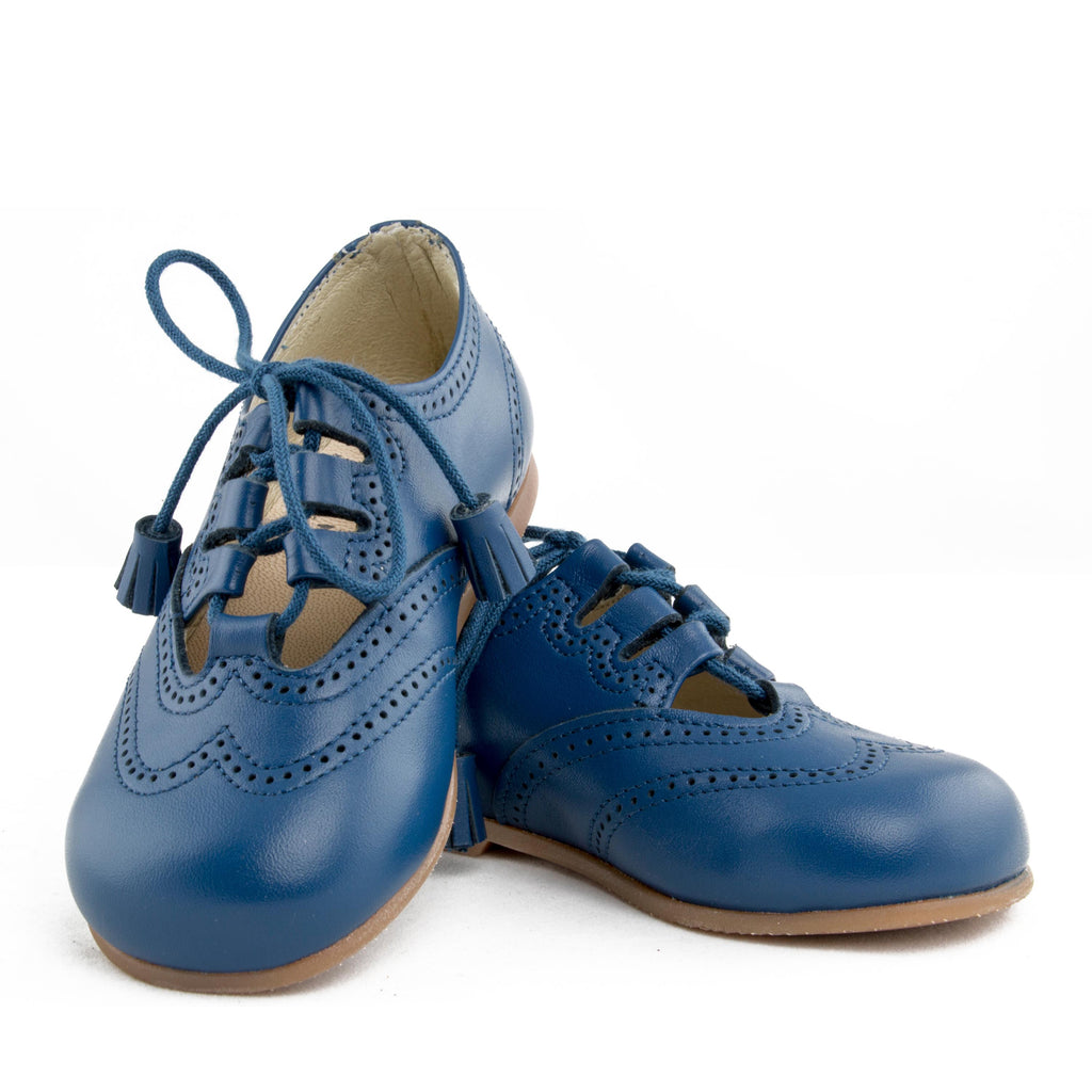 Angelito picado elegante azulón con cordón 3992 Jeromín - 3992-18-6.jpg