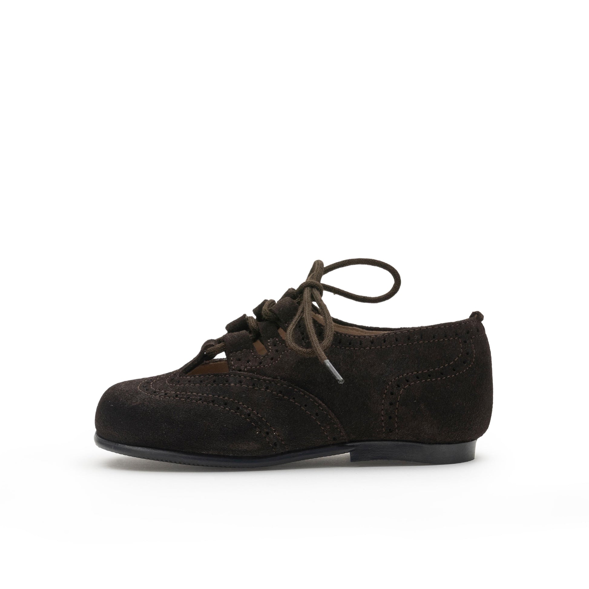 Angelito picado elegante ante marrón con cordón 3992 Jeromín - 3992-26-1.jpg