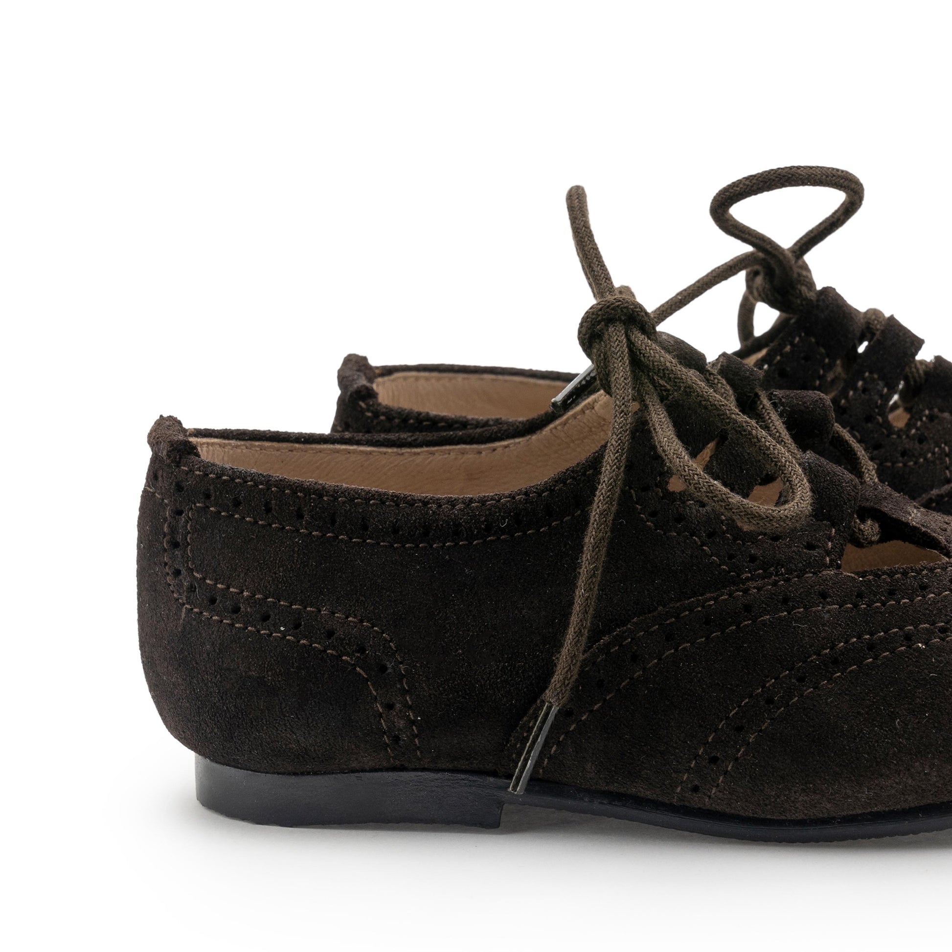 Angelito picado elegante ante marrón con cordón 3992 Jeromín - 3992-26-5.jpg