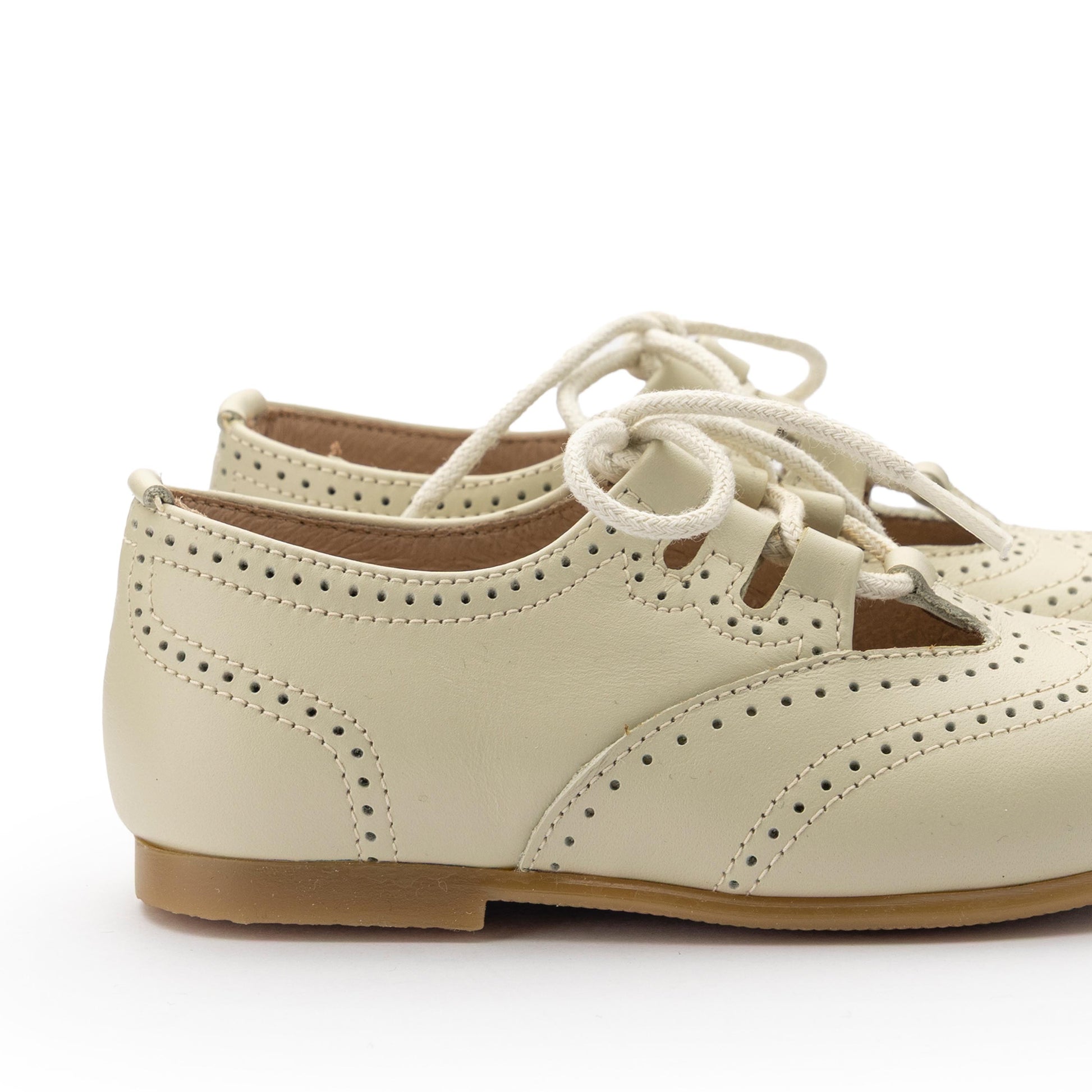 Angelito picado elegante beige con cordón 3992 Jeromín - 3992-9-5.jpg