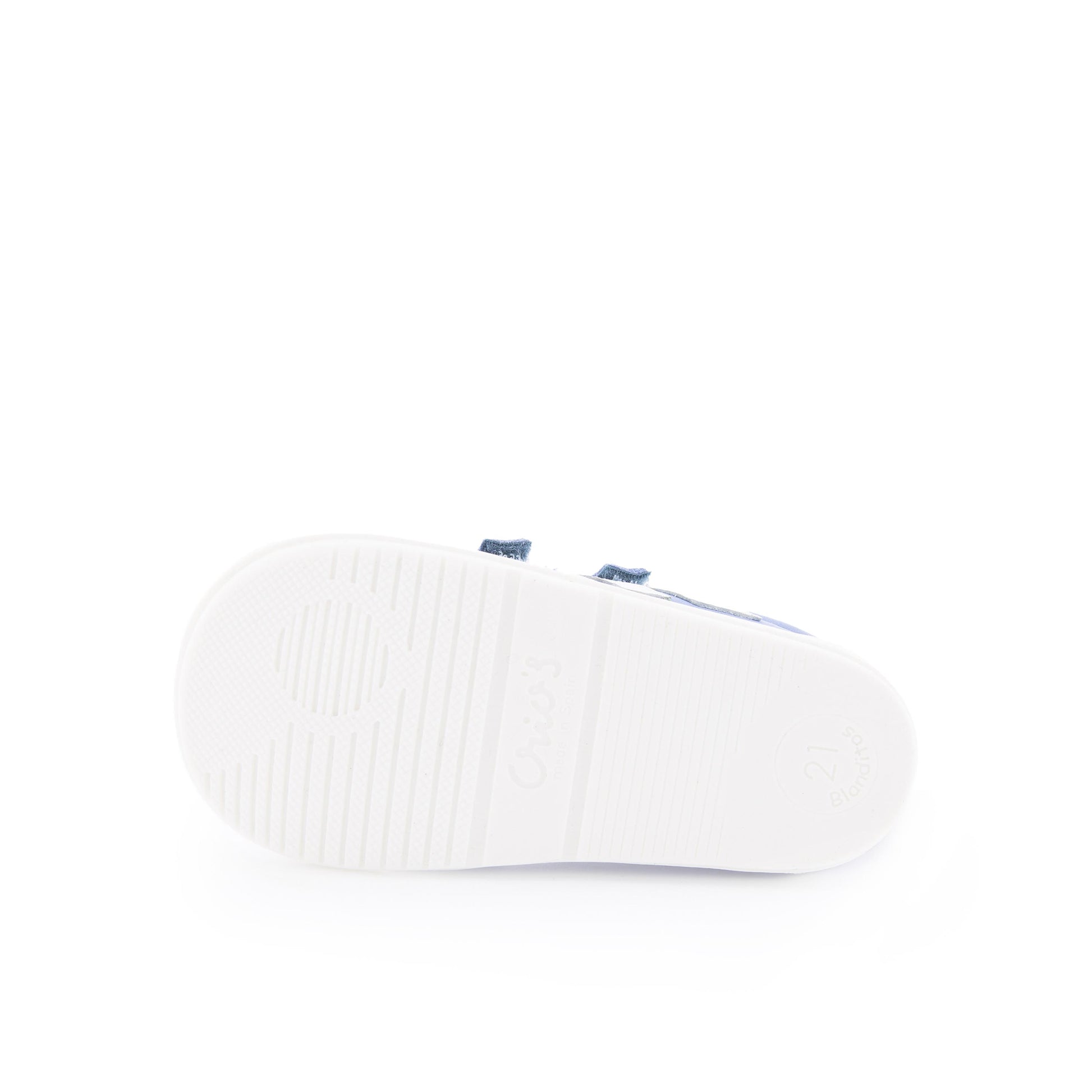 Deportiva barefoot azul jeans con velcro LUNA Blanditos - LUNA-119-4.jpg