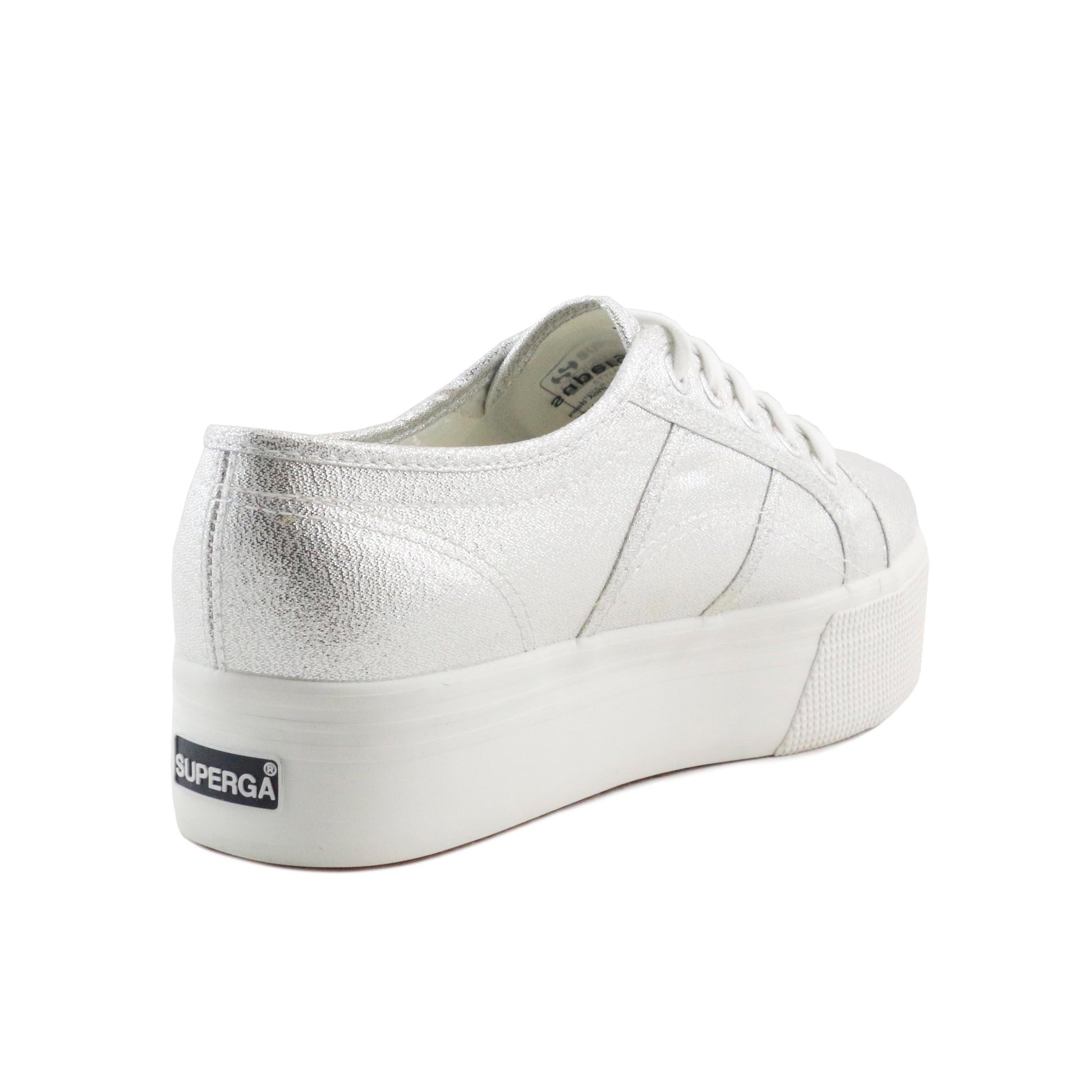 Zapatilla plateado con cordón 2790LAMEW Superga - 2790LAMEW-45-3.jpg