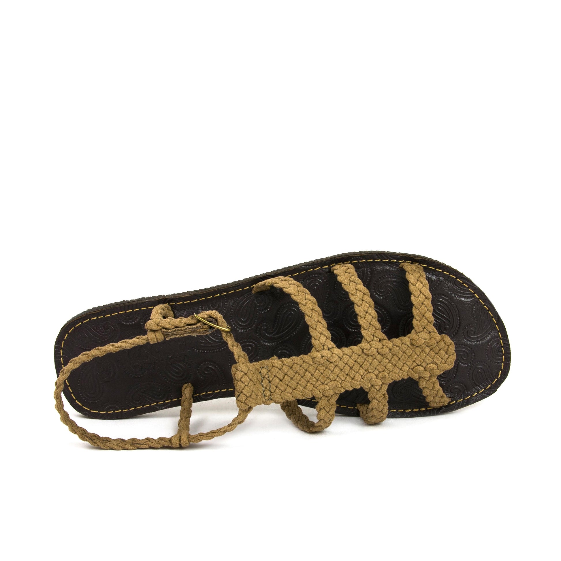 Sandalia plana taupe con hebilla TIRASTREN de Jeromín - TIRASTREN-115-6.jpg