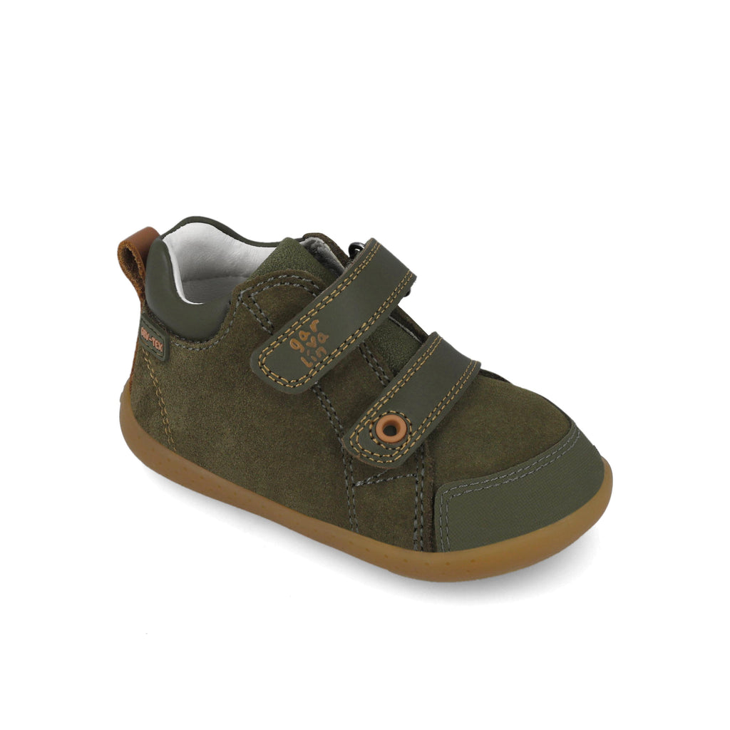 Bota barefoot verde caza con velcro 251308 de Garvalín - 251308-94-5.jpg