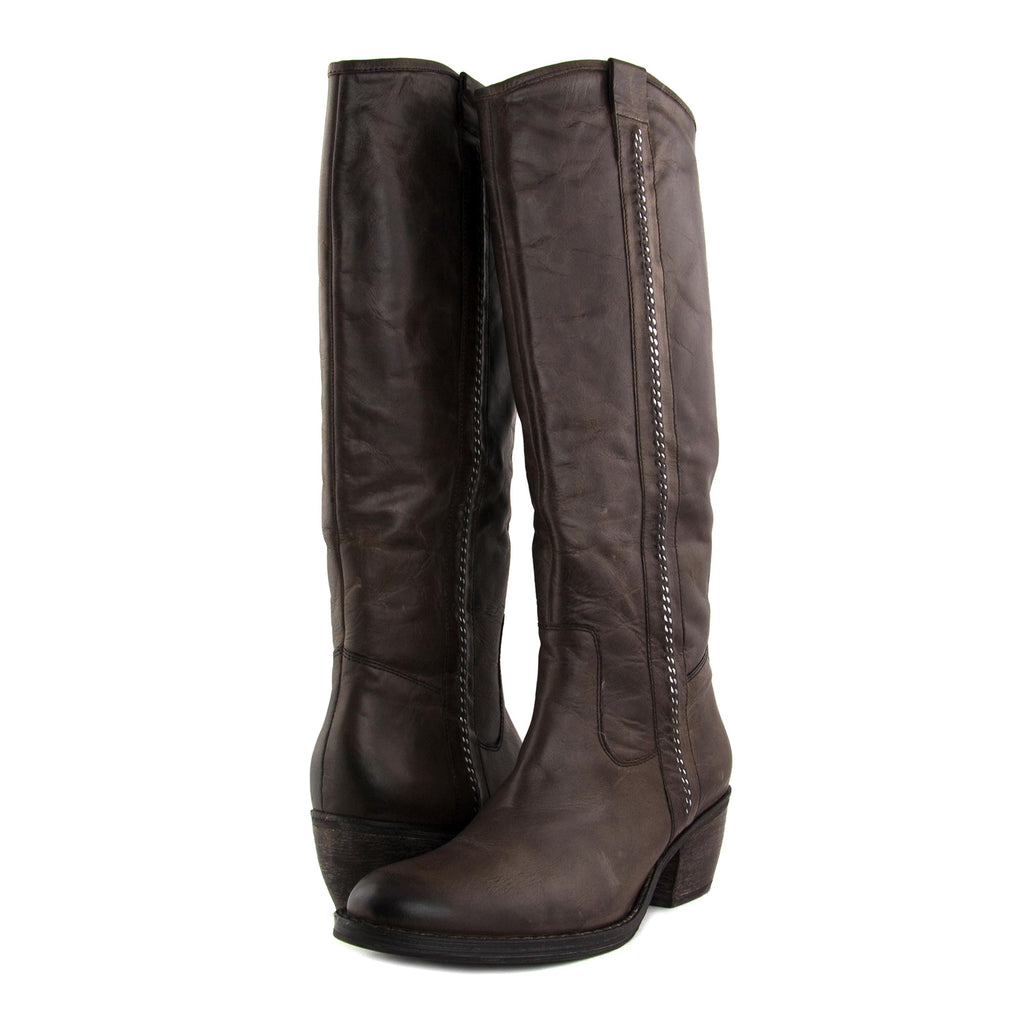 Bota cowboy de tacón marrón con cremallera 2408 Bruno Premi - 2408-12-2.jpg