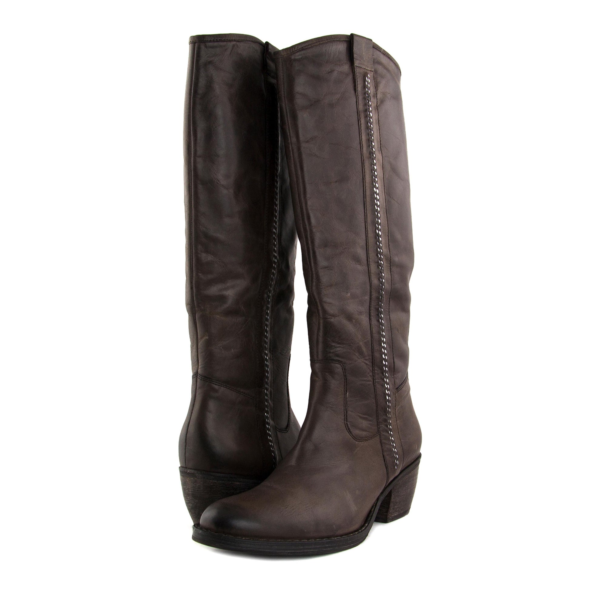 Bota cowboy de tacón marrón con cremallera 2408 Bruno Premi - 2408-12-2.jpg