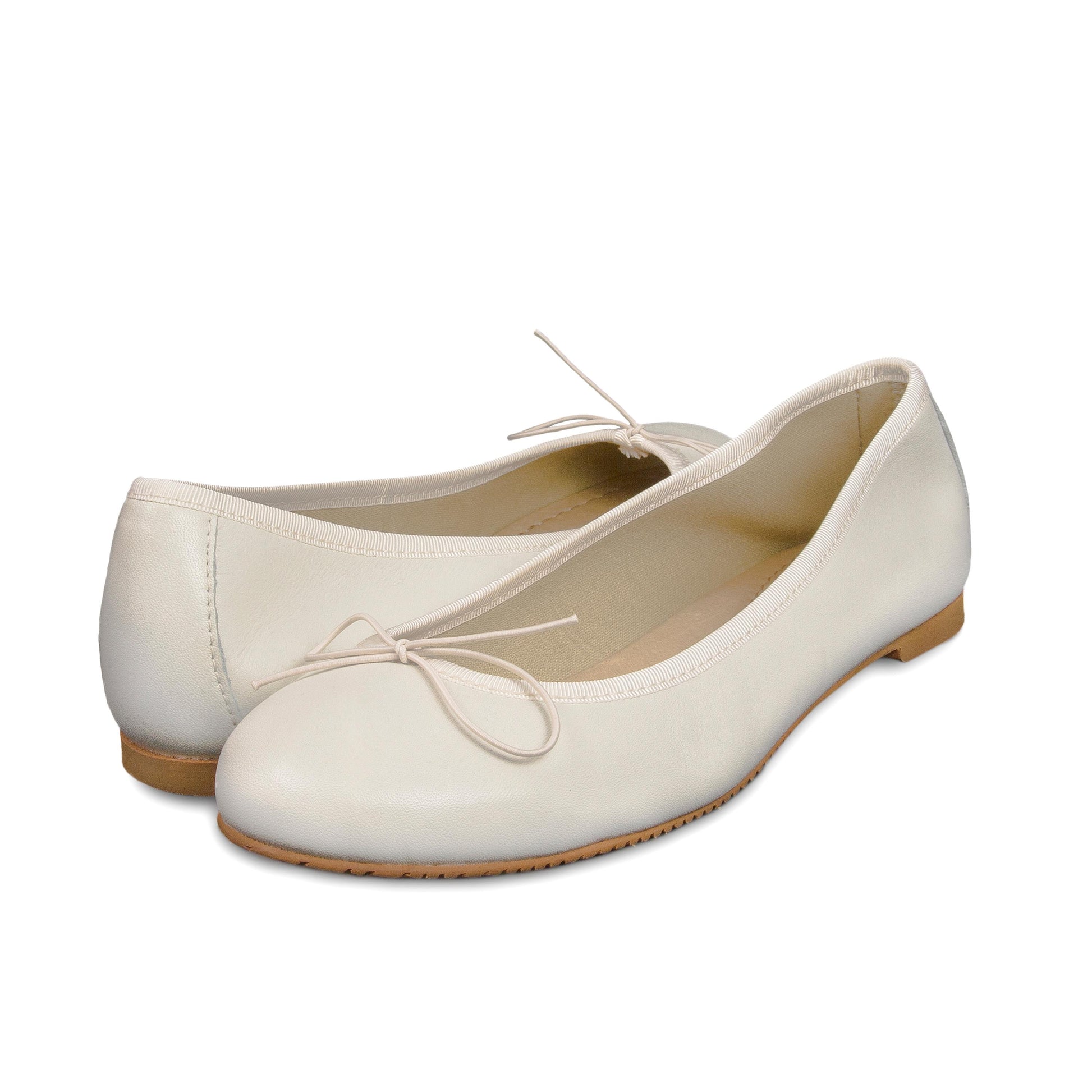 Bailarina beige claro con lazo LIDIJE de Jeromín - LIDIJE-95-2.jpg