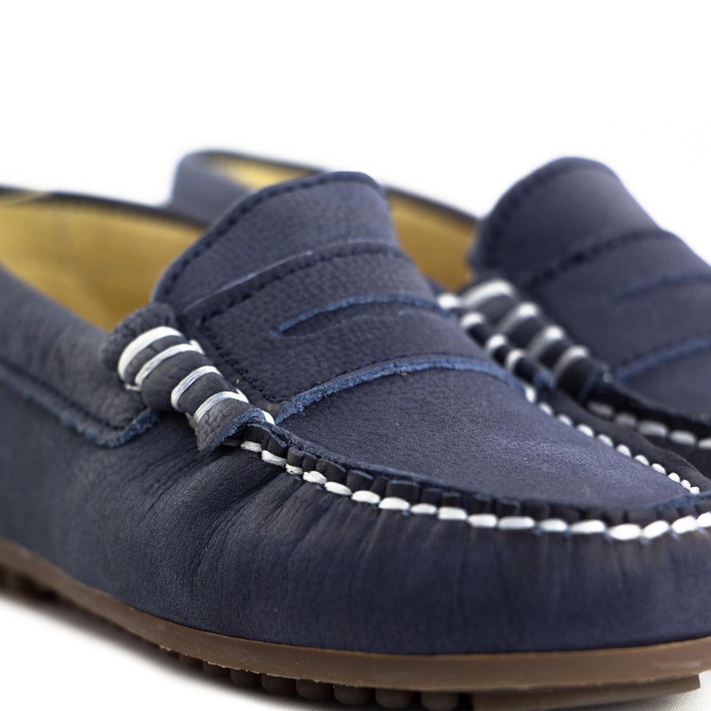 Mocasín bombé azul con antifaz de verano MED de Jeromín - MED-140-6.jpg