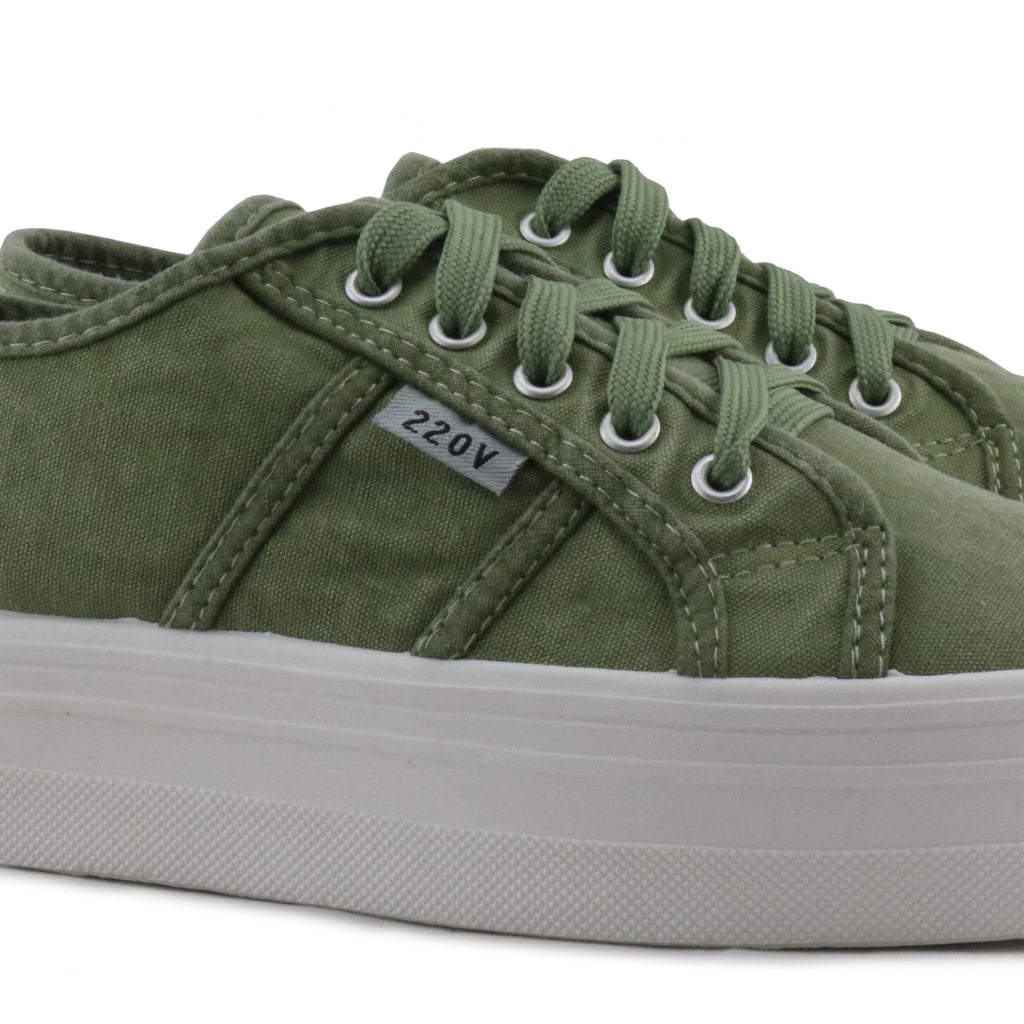 Zapatilla kaki lavado con cordón CAPRI de 220V - CAPRI-187-5.jpg