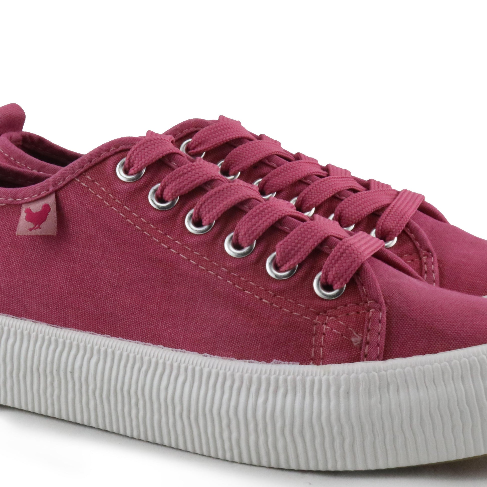 Zapatilla frambuesa con cordón 11UNO Walk in Pitas - 11UNO-107-5.jpg