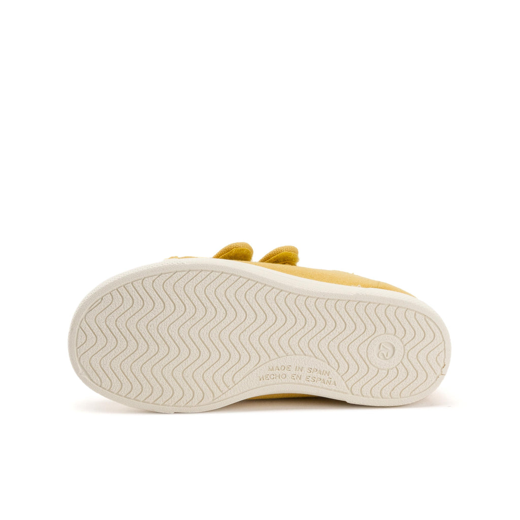 Zapatilla mostaza con velcro 4003 de Pepa & Cris - 4003-251-4.jpg