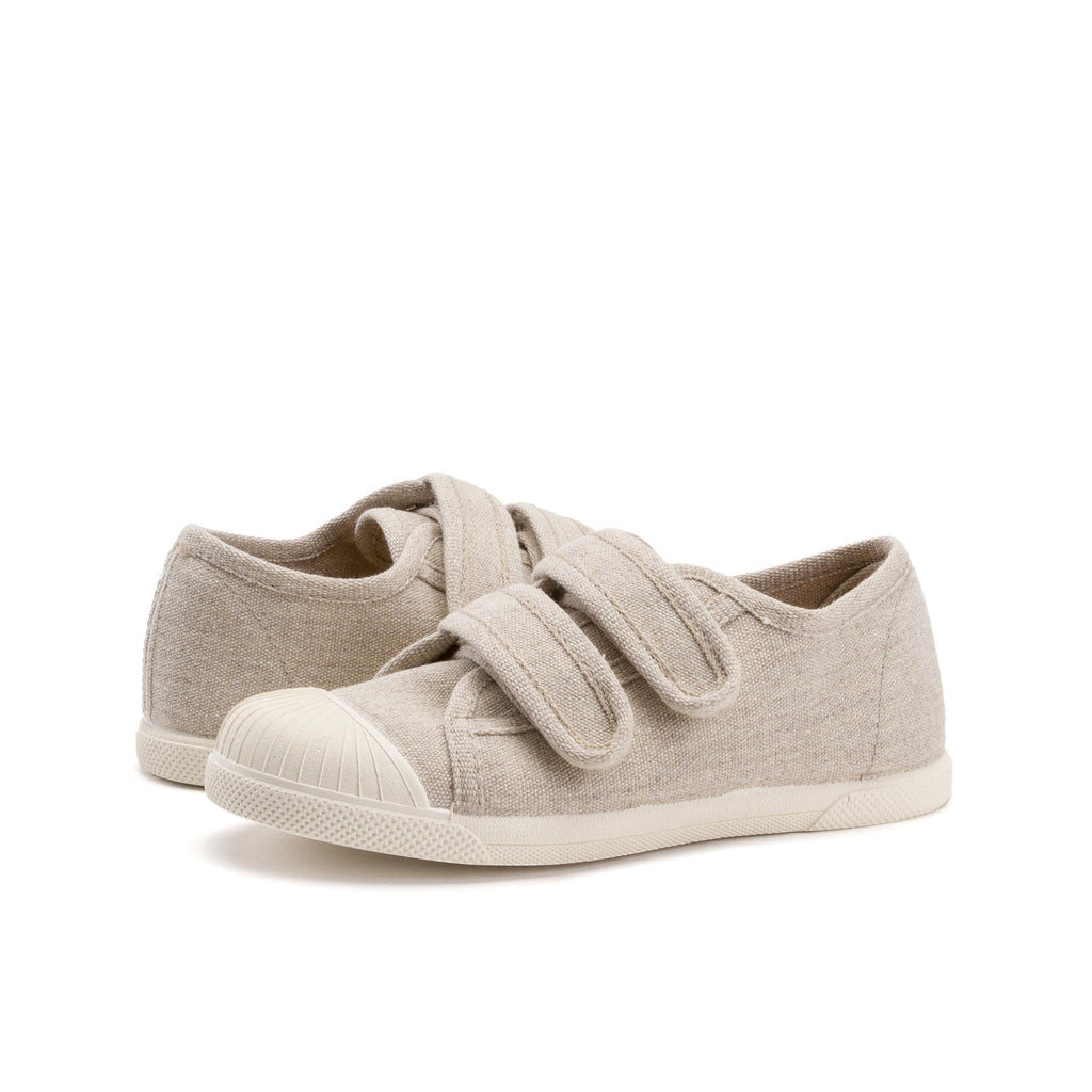 Zapatilla piedra con velcro 4003 de Pepa & Cris - 4003-300-2.jpg