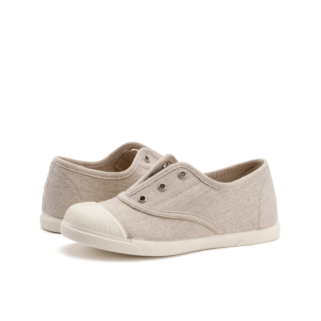 Zapatilla piedra con elástico 4005 de Pepa & Cris - 4005-300-2.jpg