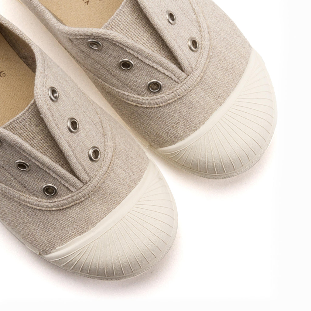 Zapatilla piedra con elástico 4005 de Pepa & Cris - 4005-300-6.jpg