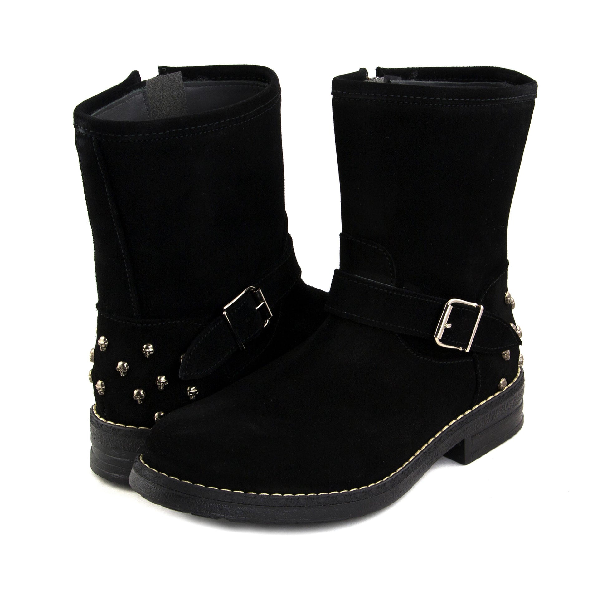 Bota serraje negro con cremallera 4033P de Eli - 4033P-31-2.jpg