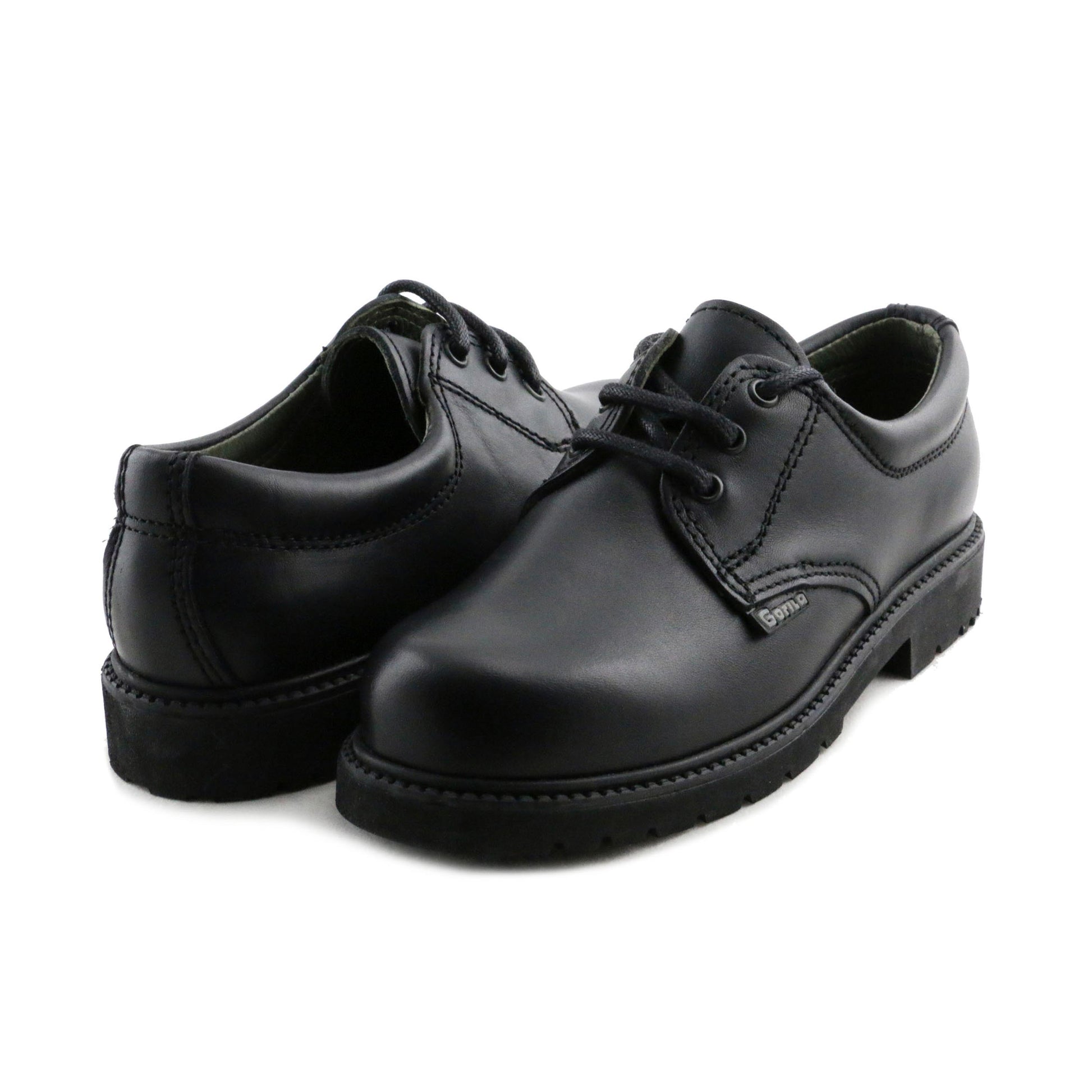 Blucher negro para el colegio con cordón 4076 de Gorila - 4076-20-2.jpg