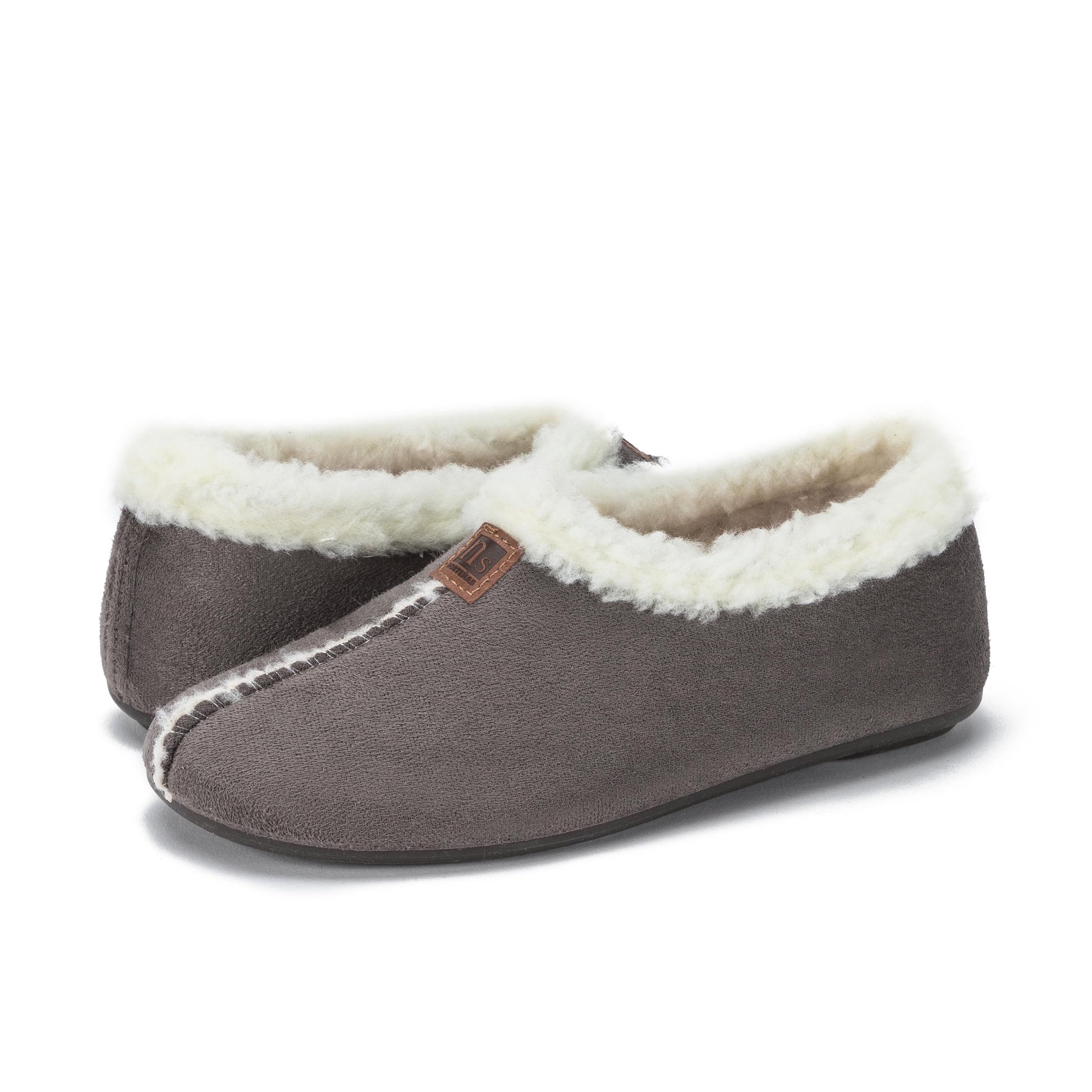 Zapatilla para casa cerrada gris 4134 de Norteñas - 4134-16-2.jpg