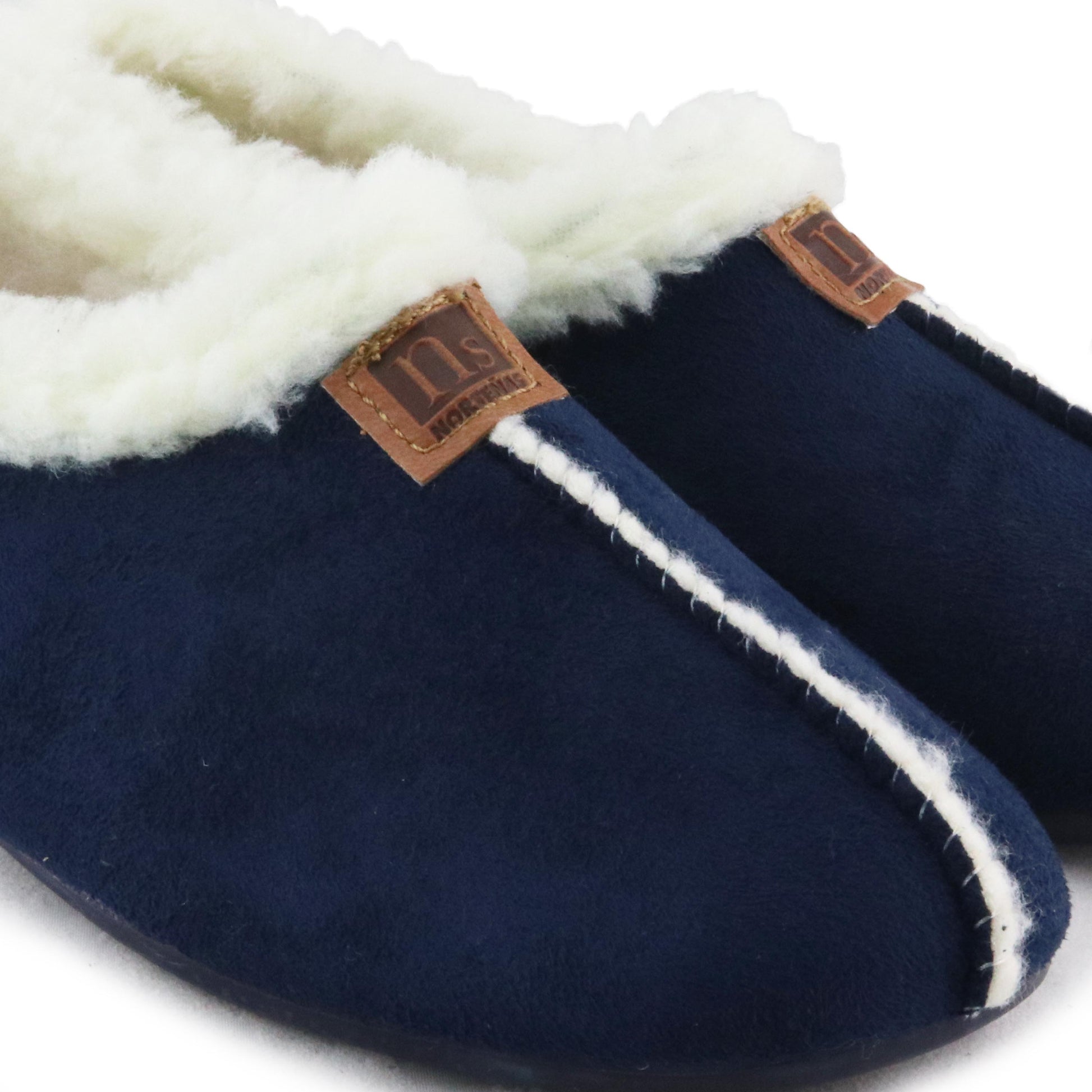 Zapatilla para casa cerrada azul 4134 de Norteñas - 4134-7-5.jpg