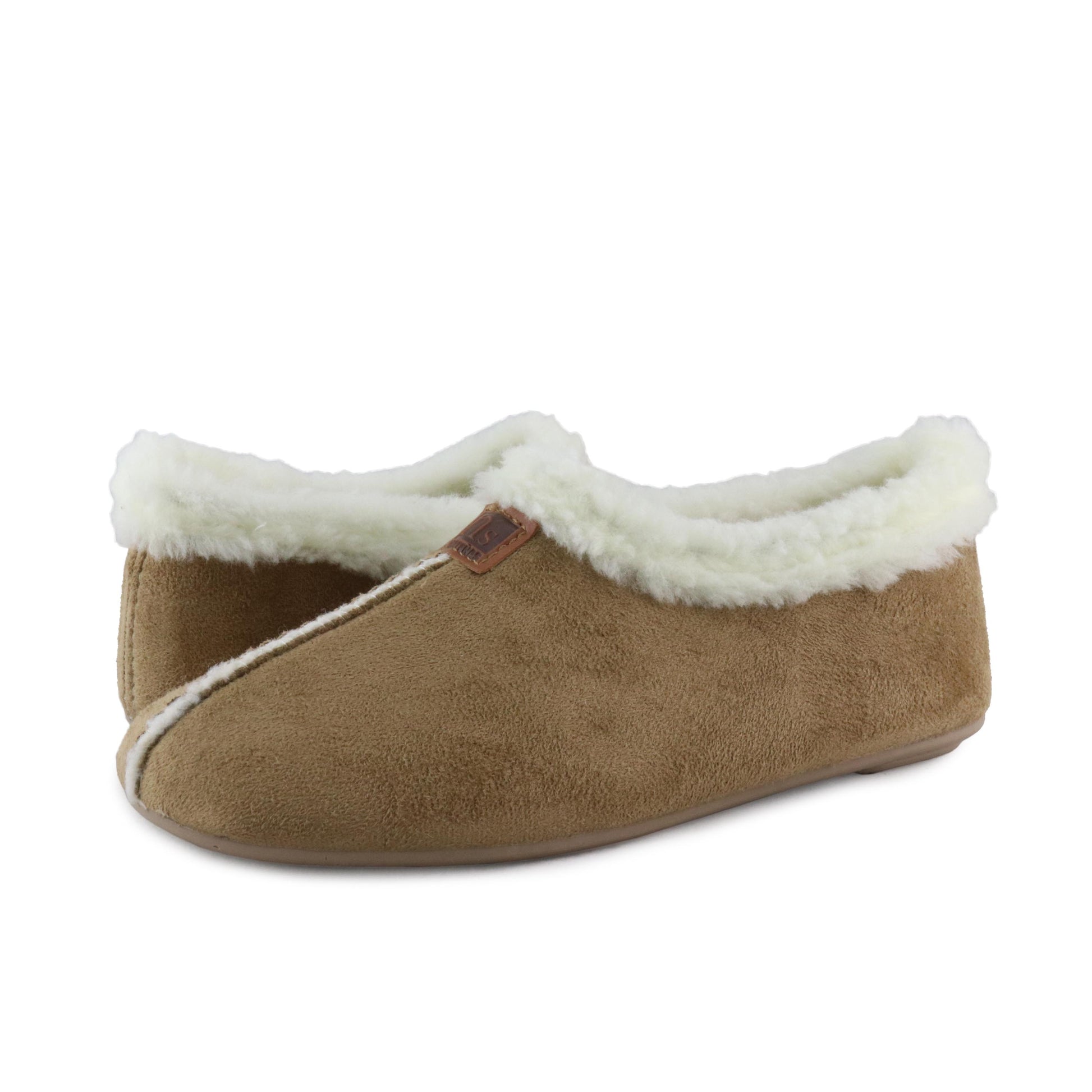 Zapatilla para casa cerrada beige 4134 de Norteñas - 4134-9-2.jpg