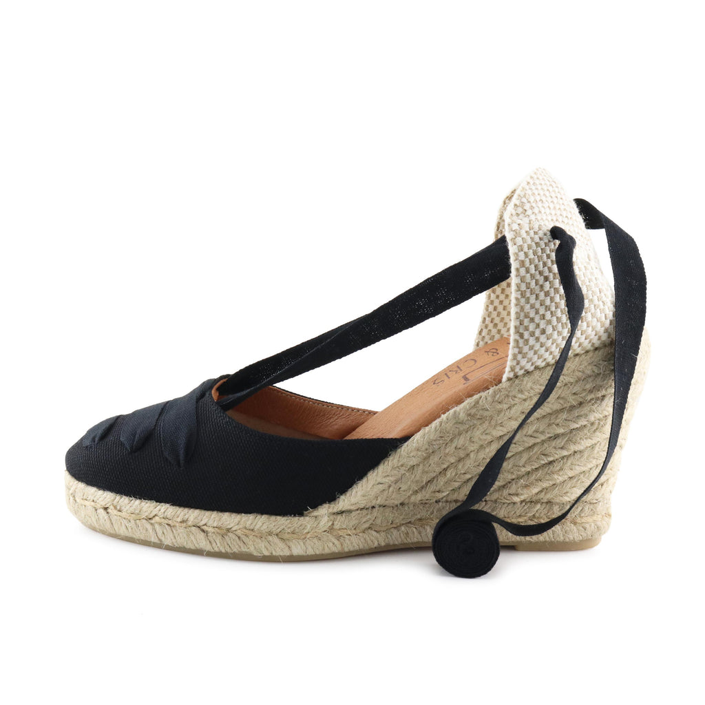 Alpargata de cuña cerrada negro de cintas 41LONA Pepa&Cris - 41LONA-253-1.jpg