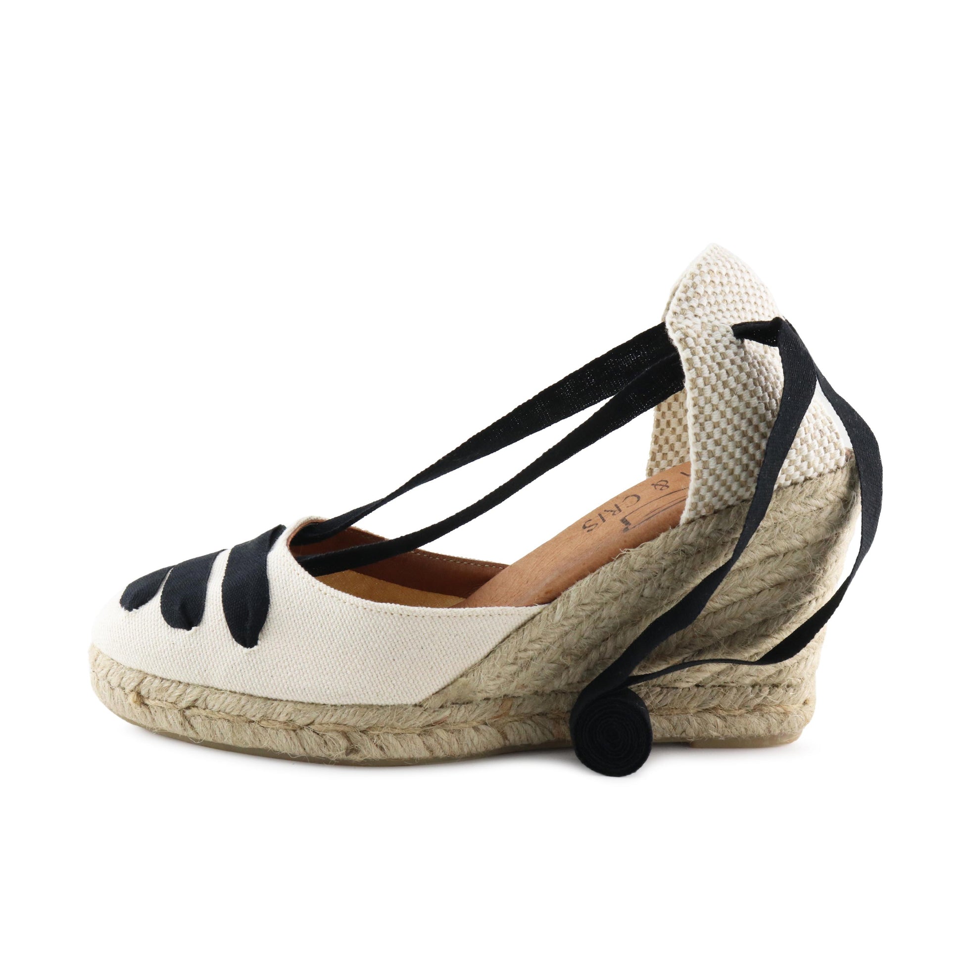 Cuña cerrada crudo/negro de cintas 41LONA Pepa&Cris - 41LONA-399-1.jpg