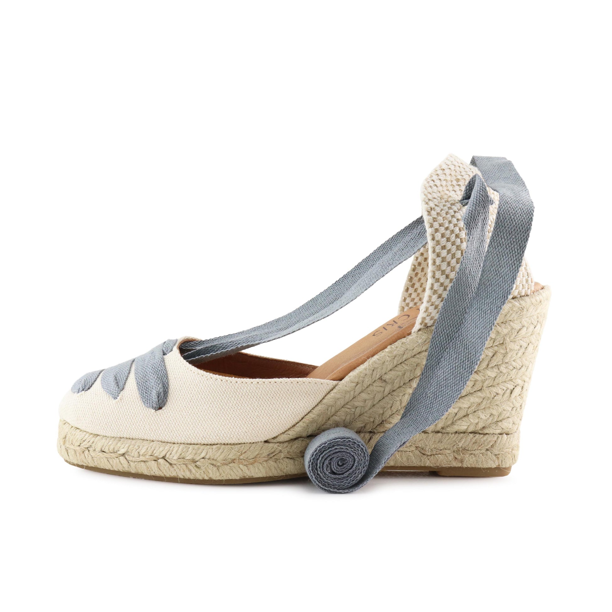 Cuña cerrada crudo/gris de cintas 41LONA Pepa&Cris - 41LONA-446-1.jpg