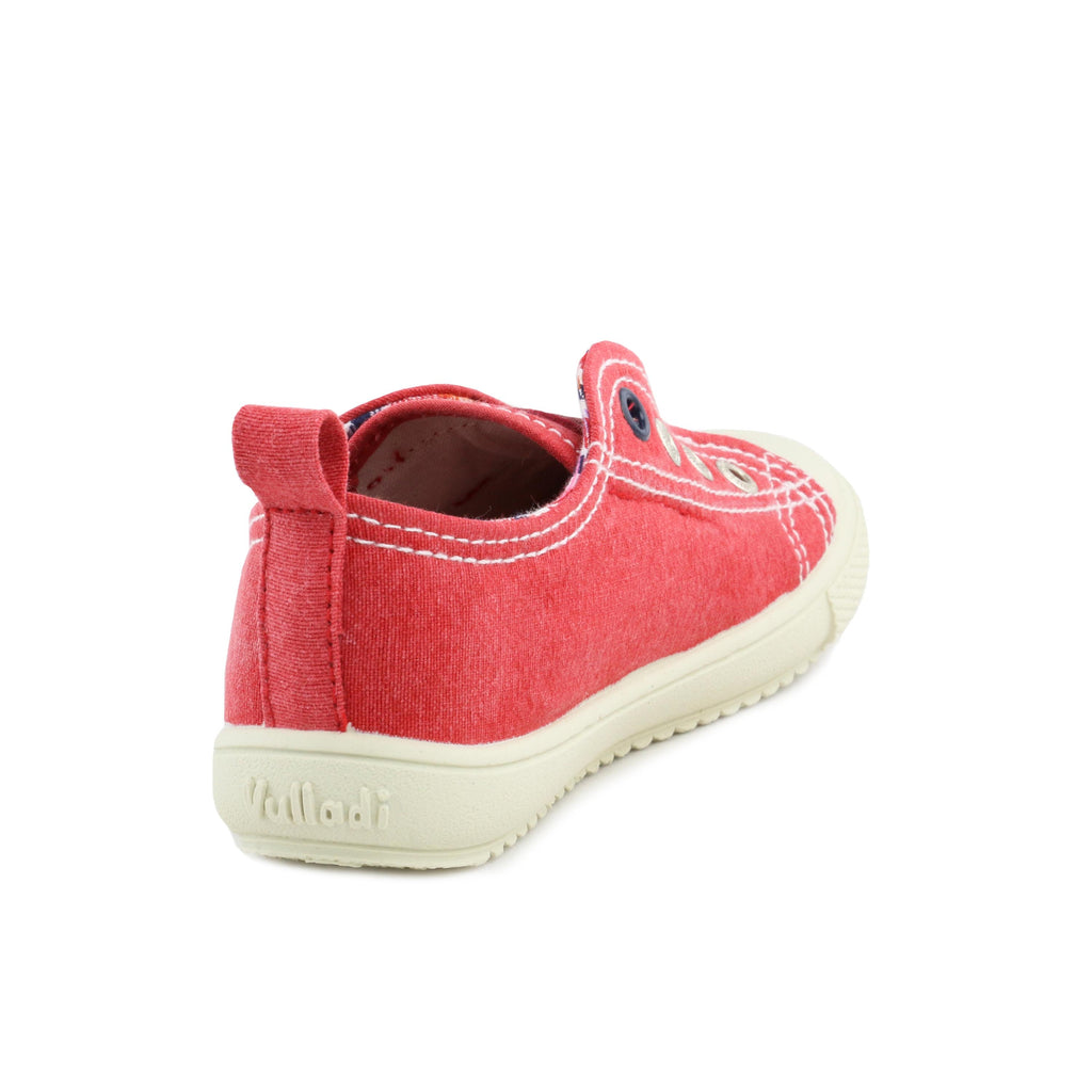 Zapatilla rojo con cordón y elástico 4306 Vulladi - 4306-11-3.jpg