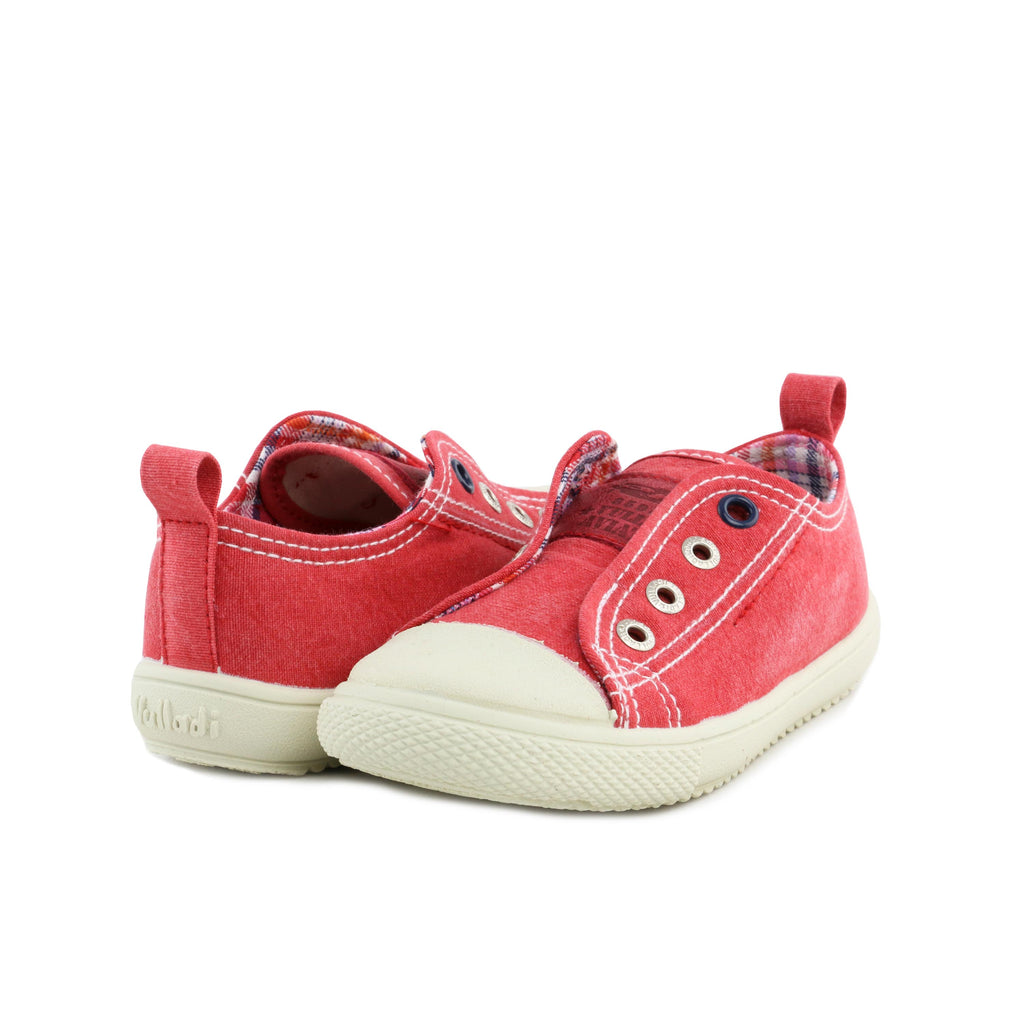 Zapatilla rojo con cordón y elástico 4306 Vulladi - 4306-11-2.jpg