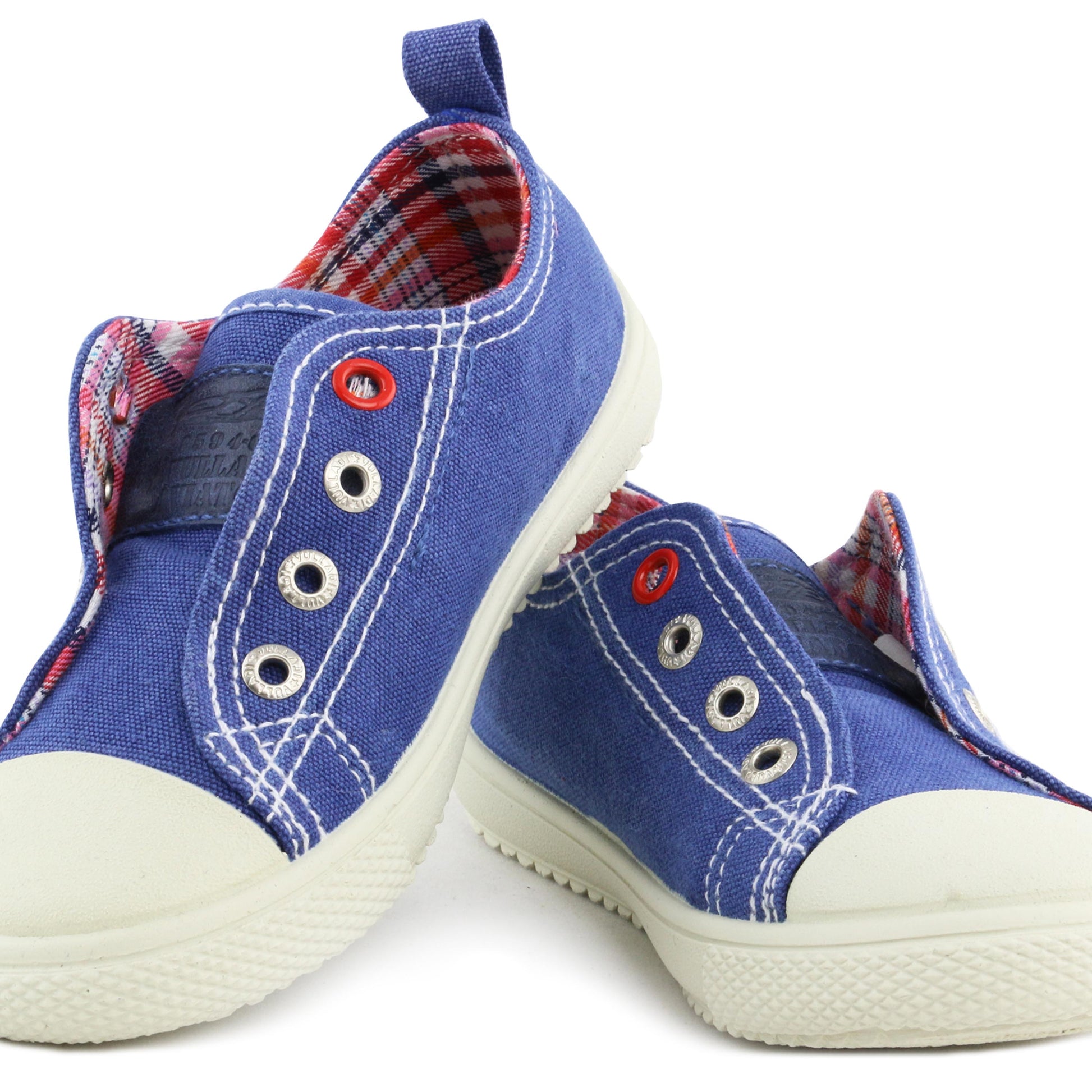 Zapatilla azul con cordón y elástico 4306 Vulladi - 4306-7-6.jpg