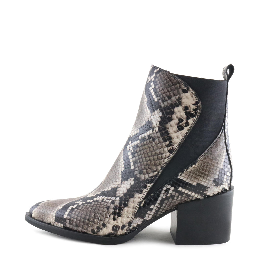 Botín con tacón negro/gris con elástico 4354 de Alpe - 4354-237-1.jpg