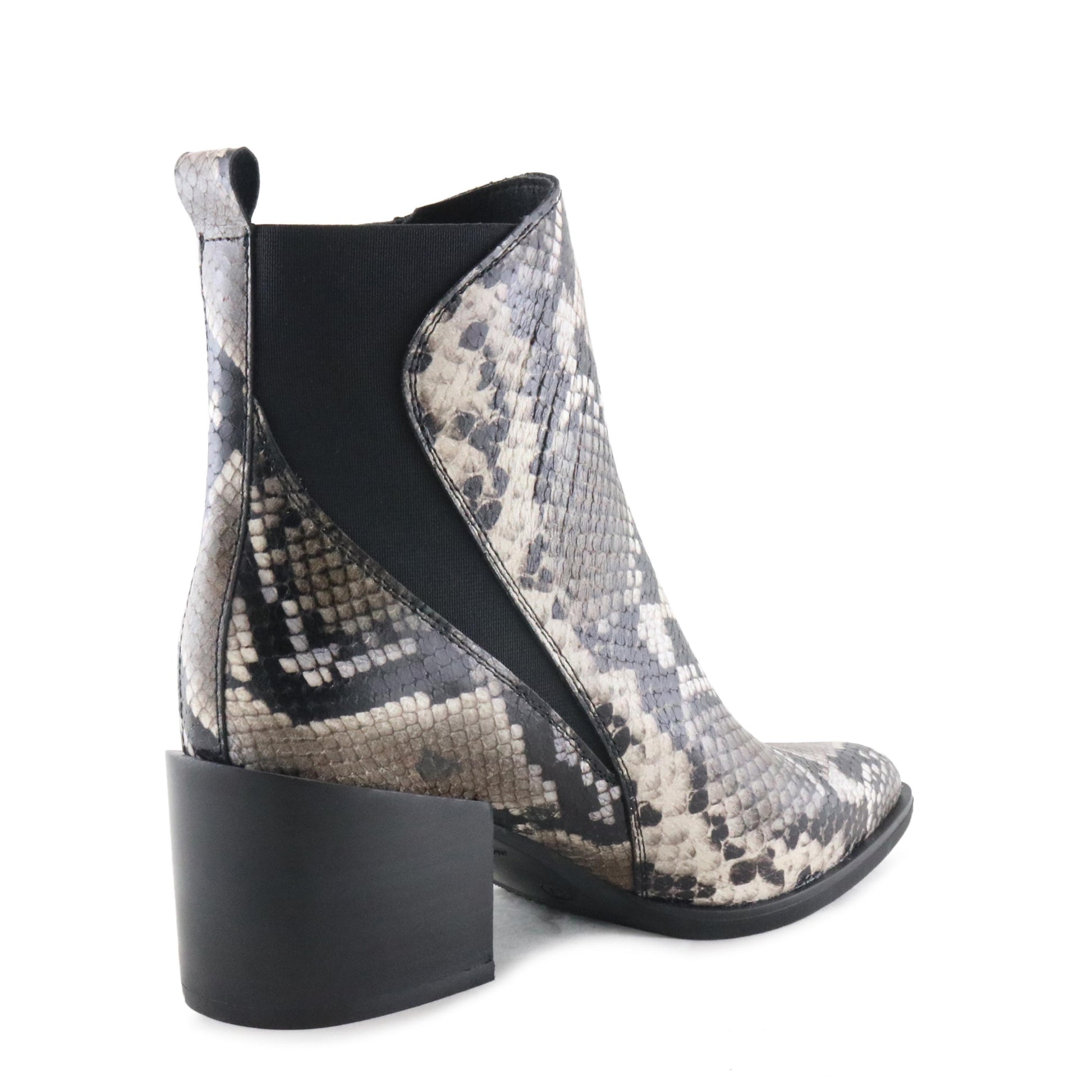 Botín con tacón negro/gris con elástico 4354 de Alpe - 4354-237-3.jpg