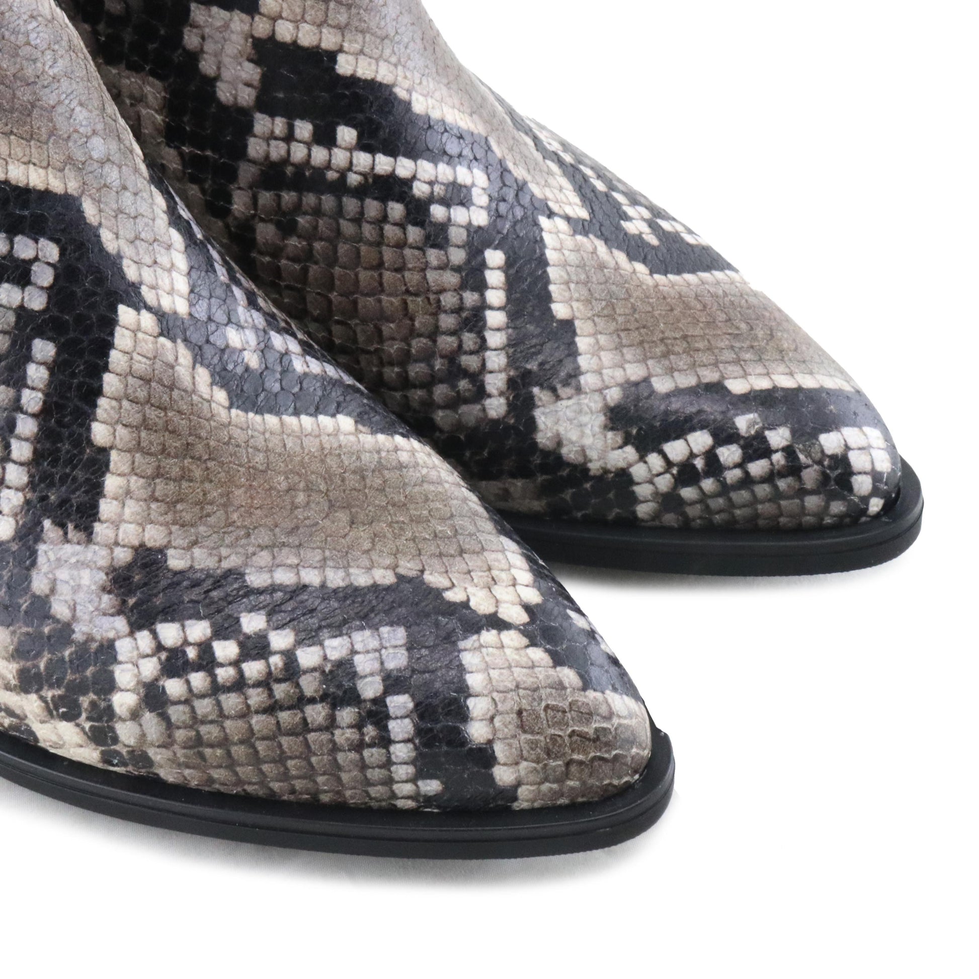 Botín con tacón negro/gris con elástico 4354 de Alpe - 4354-237-6.jpg