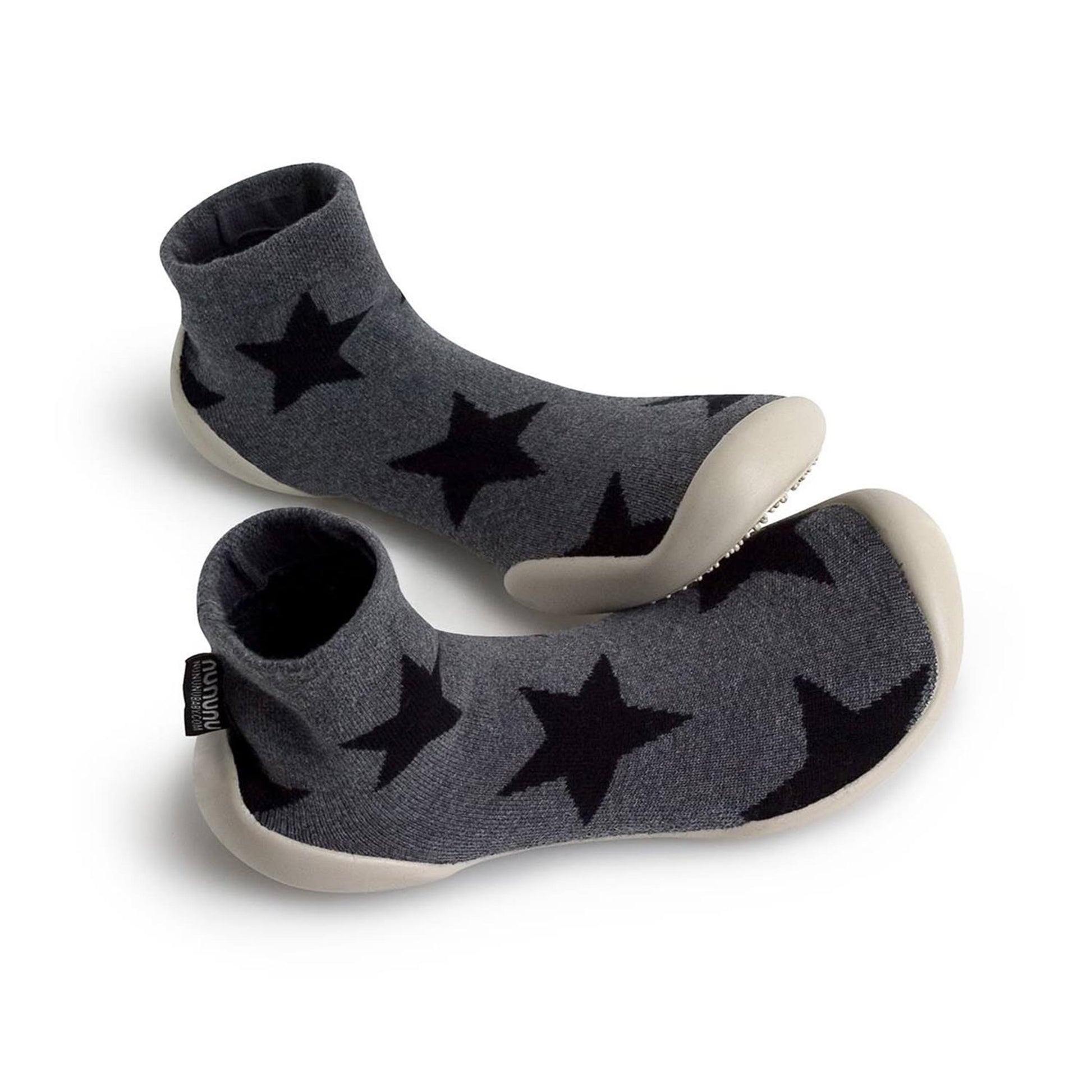 Zapatilla para casa cerrada negro/gris 4418B Collégien - 4418B-16-1.jpg