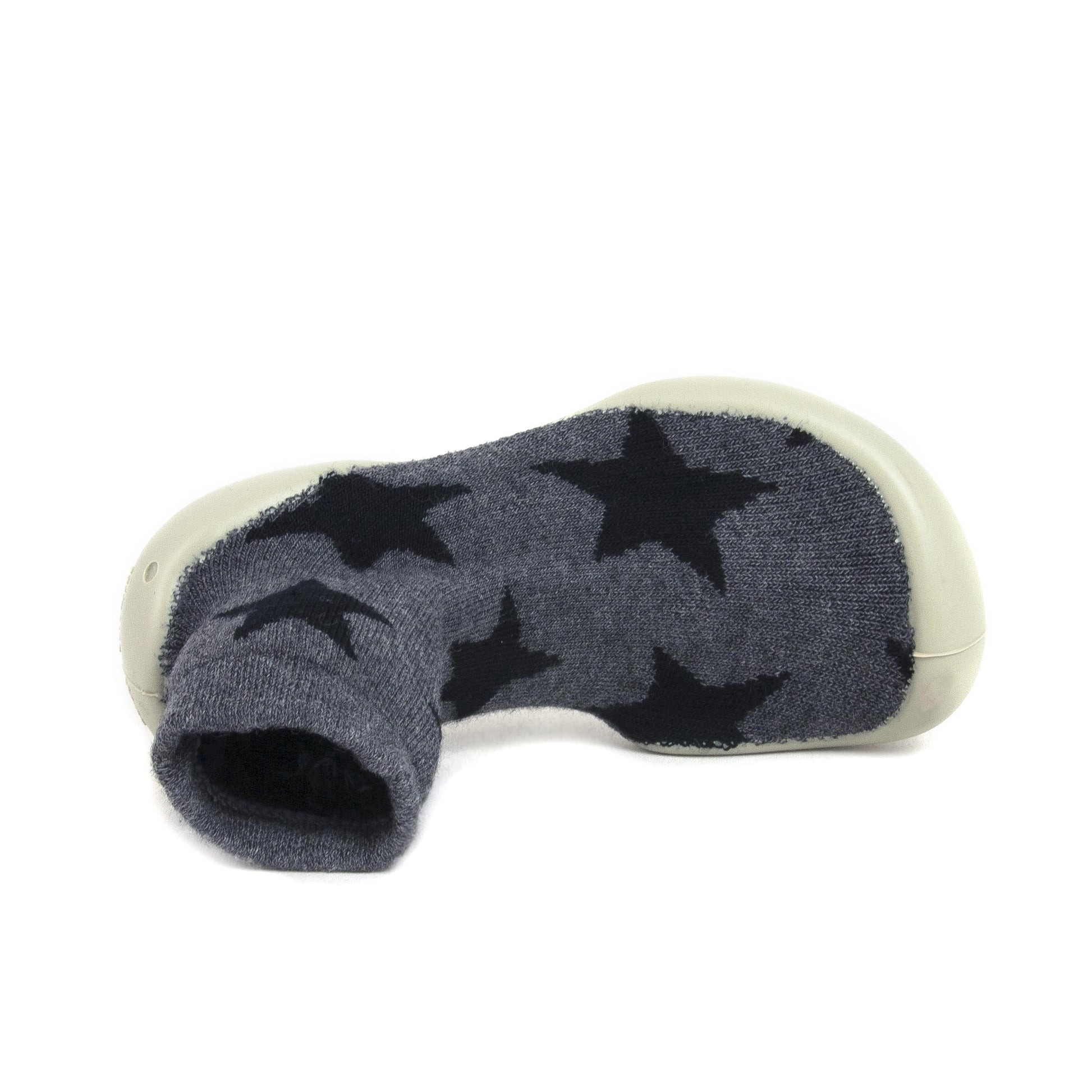 Zapatilla para casa cerrada negro/gris 4418B Collégien - 4418B-16-6.jpg